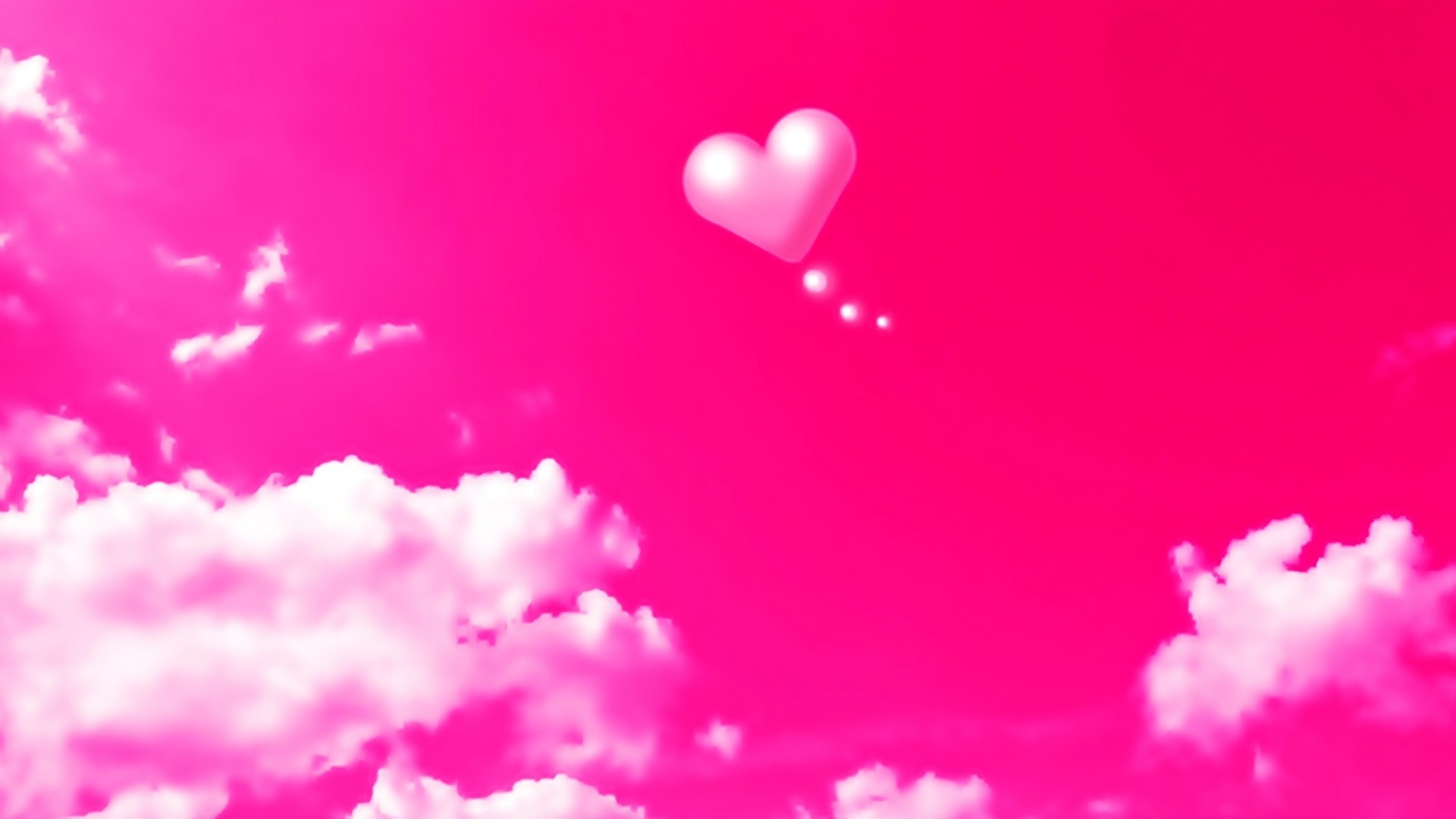1920x1080 Download now full hd wallpaper pink heart cloud ...