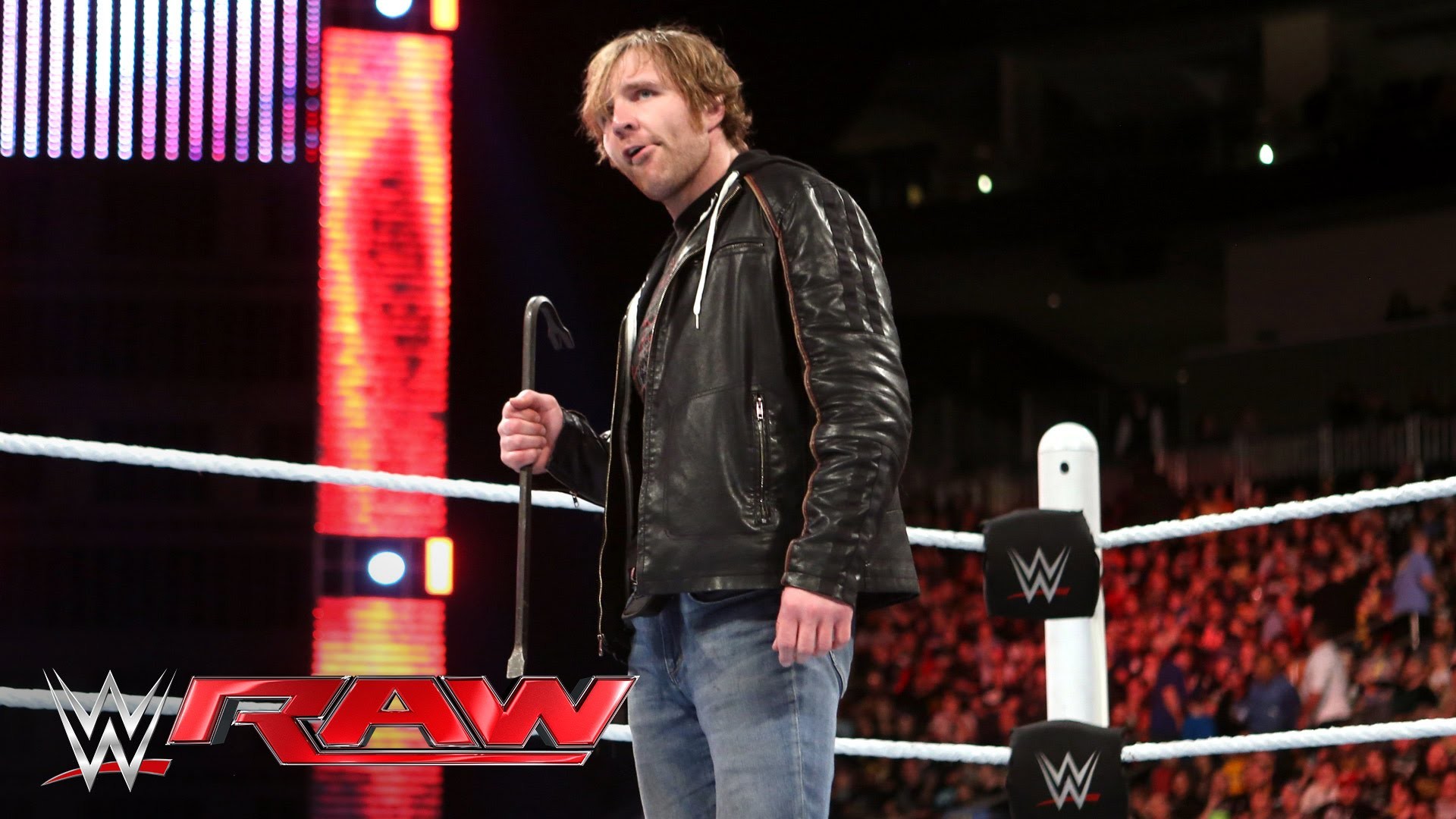1920x1080 Dean Ambrose is ready to brawl with Brock Lesnar: Raw, March 14, 2016 -  YouTube