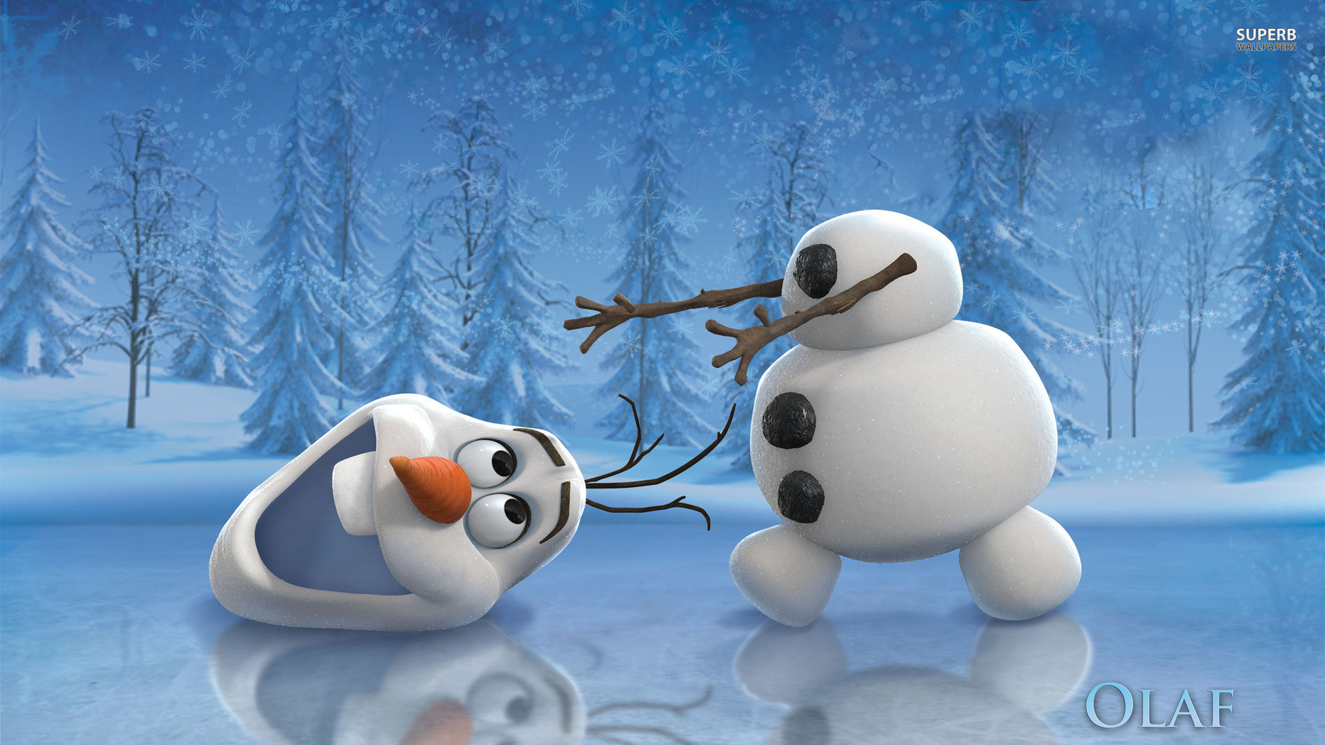 1920x1080 Funny Olaf in Frozen Movie Exclusive HD Wallpapers
