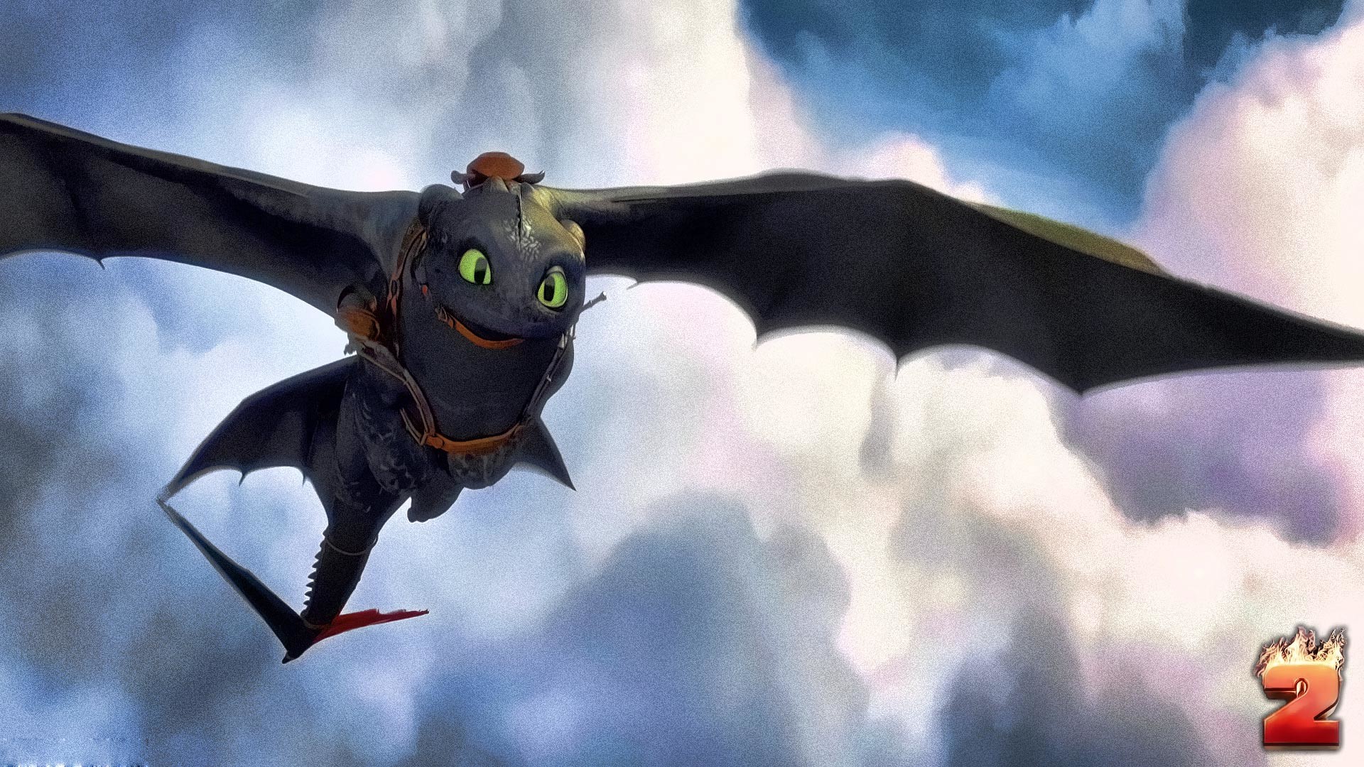 1920x1080 How to Train Your Dragon 2 Teaser Night Fury  wallpaper