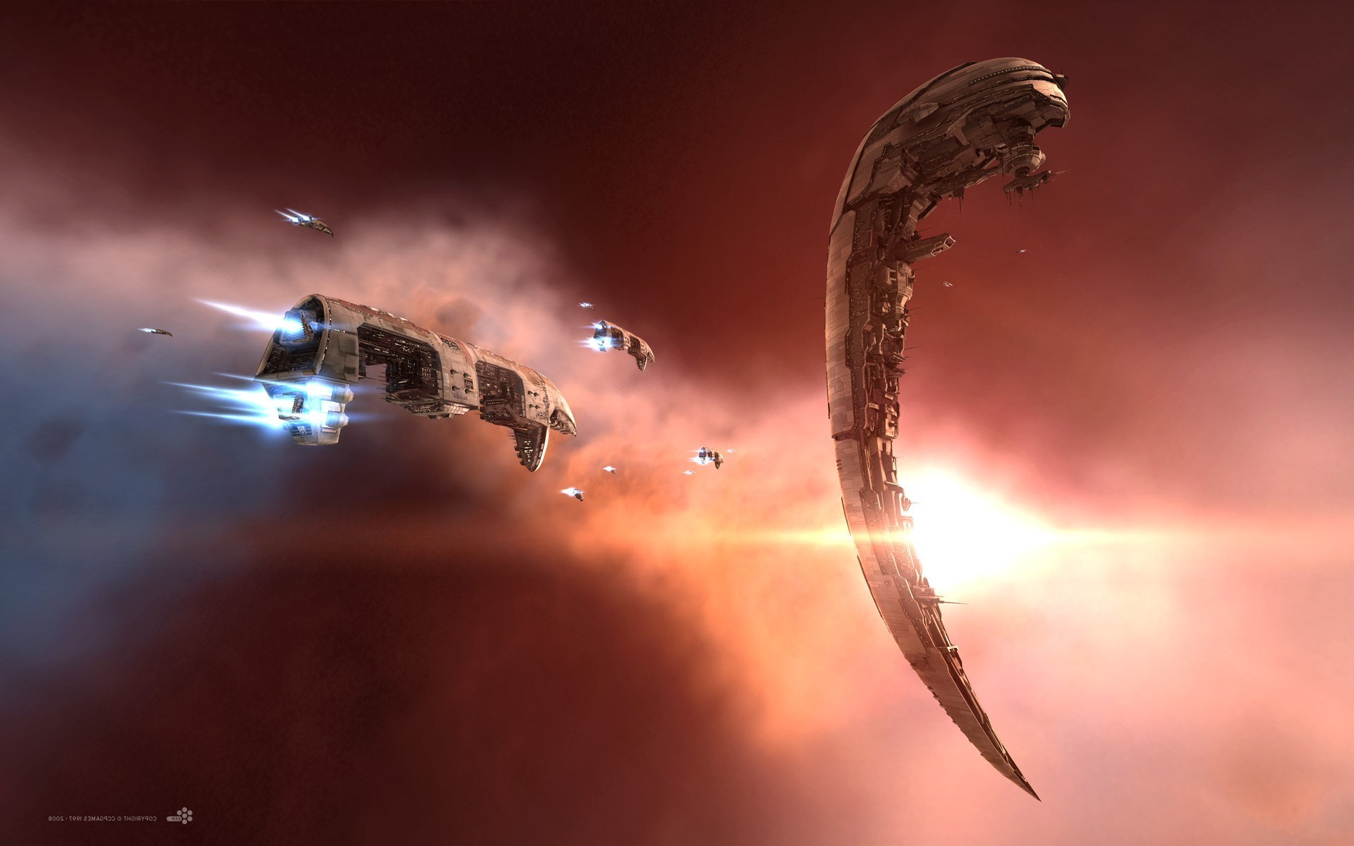 1920x1200 EVE Online, Spaceship, Space, Amarr Wallpapers HD / Desktop and Mobile  Backgrounds