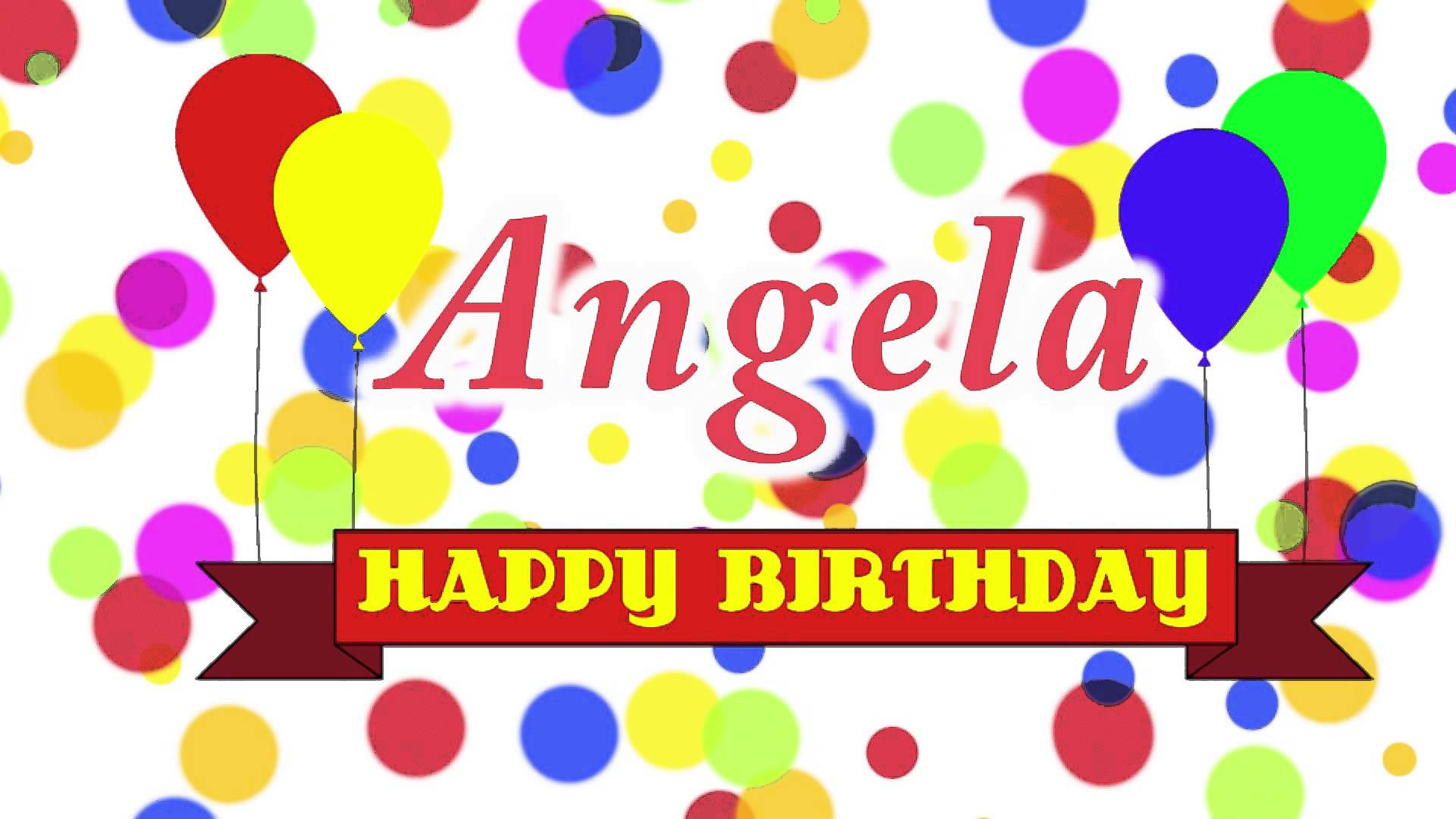 1920x1080 Angela Name Wallpaper Happy Birthday Angela Song - Youtube.