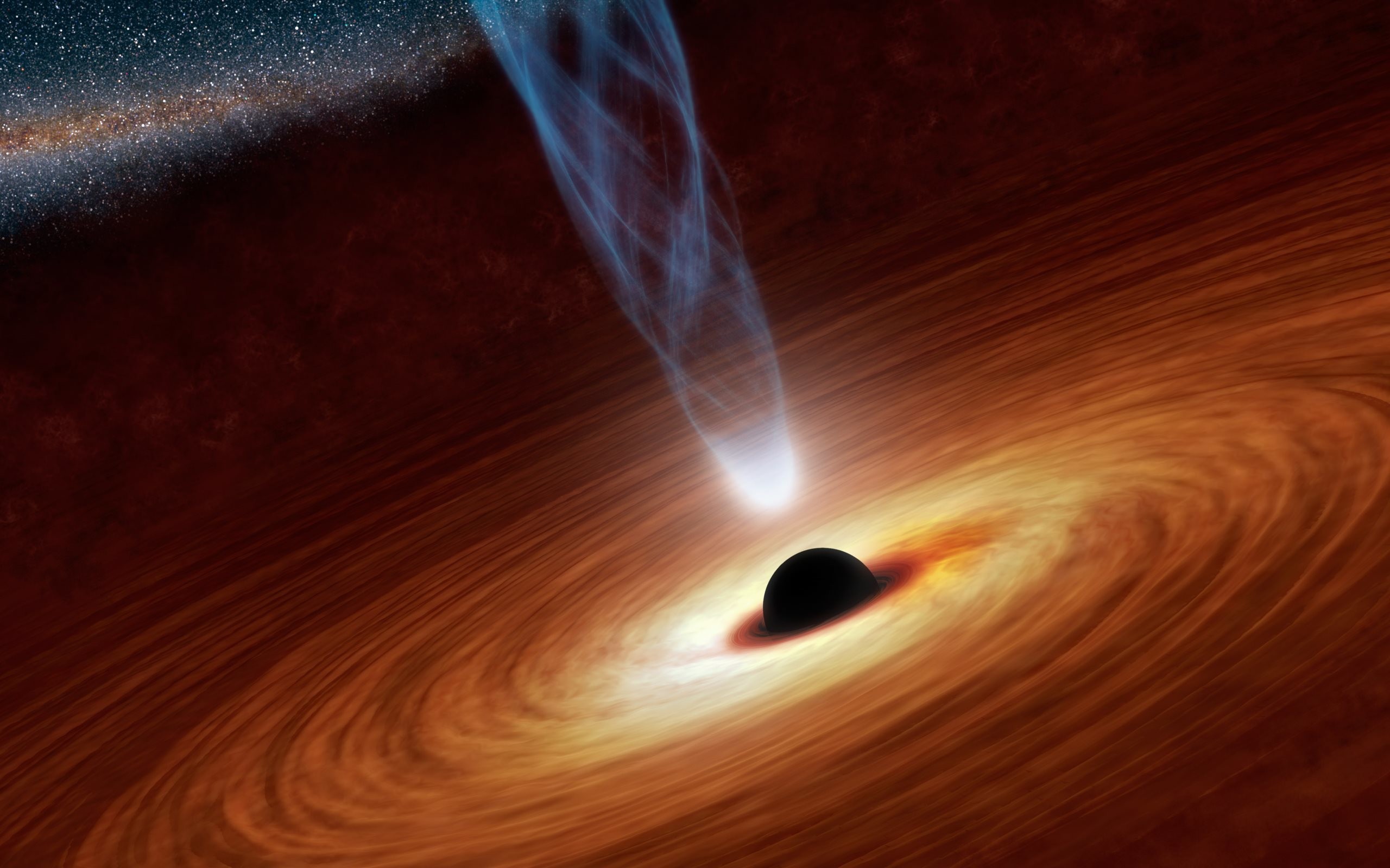 2560x1600 Supermassive Black Hole wallpaper