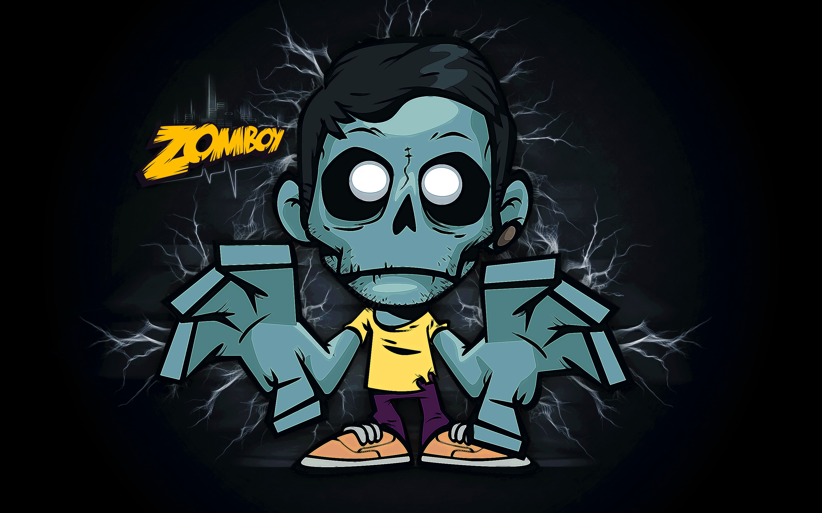 2880x1800 Wallpaper Zomboy by TehReal Wallpaper Zomboy by TehReal