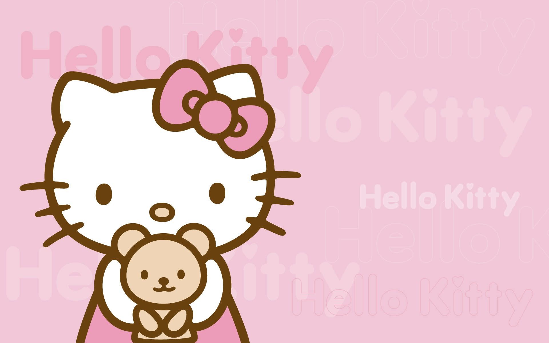1920x1200 Hello Kitty Background