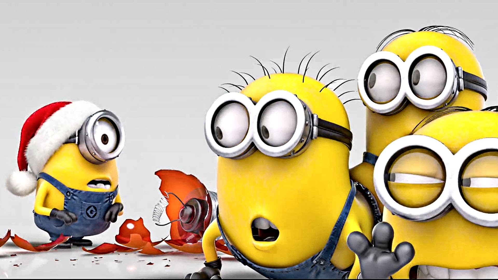 1920x1080 Displaying Images For - Minion Merry Christmas.