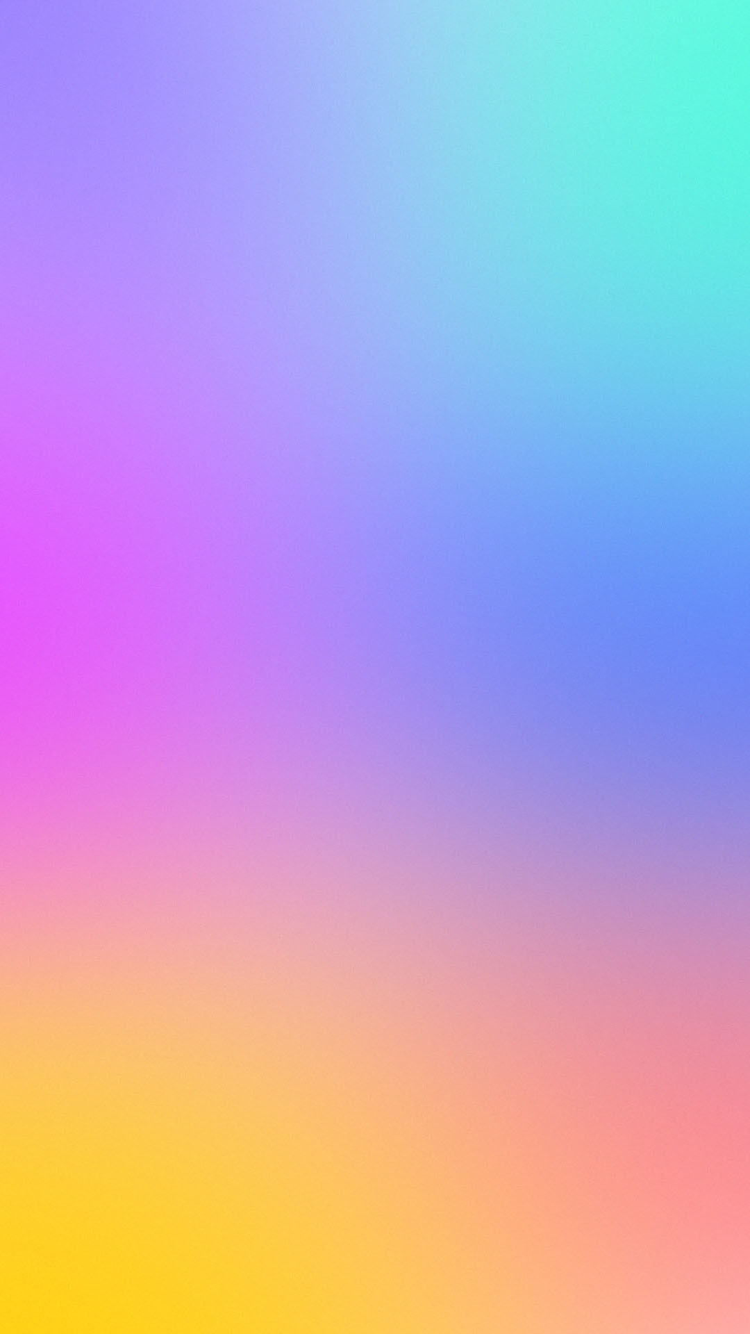 1080x1920 Rainbow Heart Wallpaper - iPhone