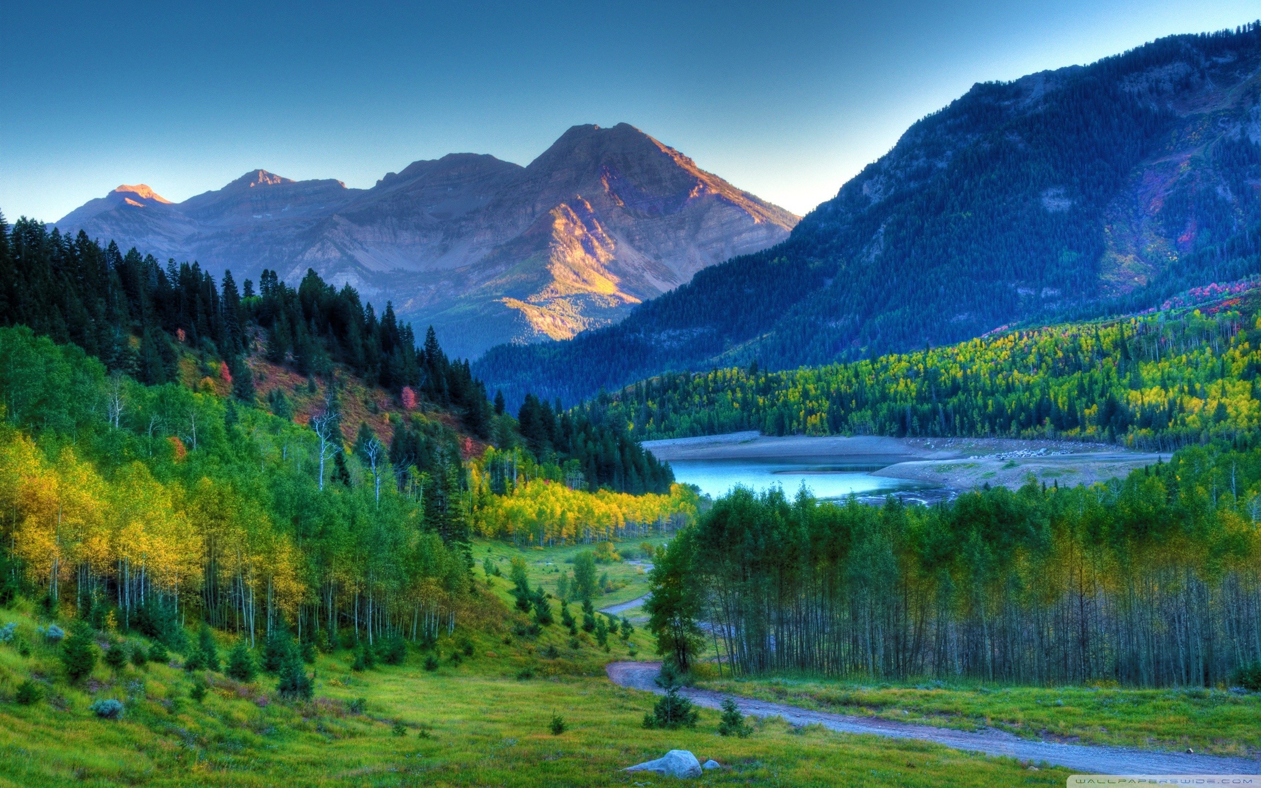2560x1600 autumn mountain landscape HD Desktop Wallpaper | HD Desktop Wallpaper .