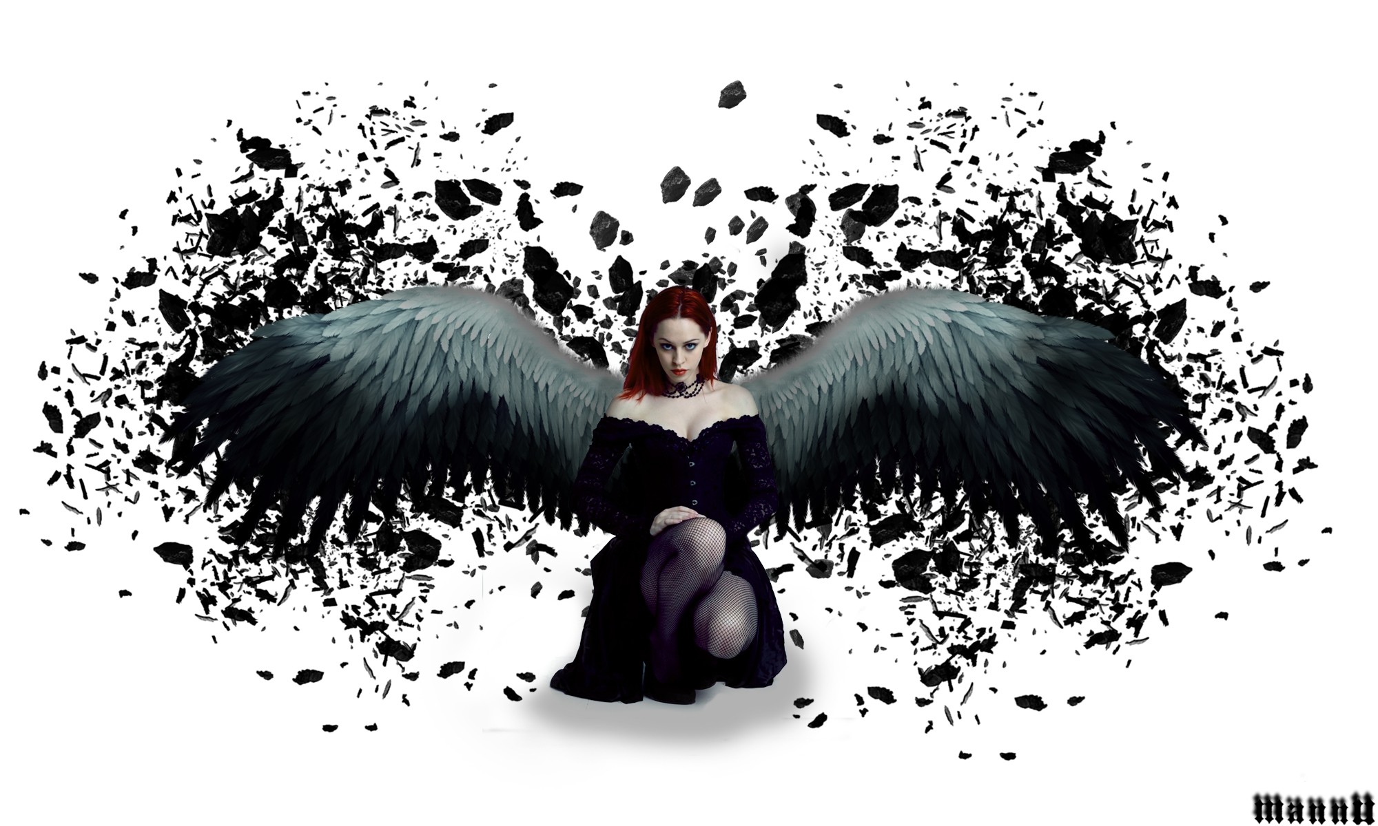 2000x1200 fairy, Amazing, Evil, Fanstasy, Manipulation, Gothic, Angel Wallpapers HD /  Desktop and Mobile Backgrounds