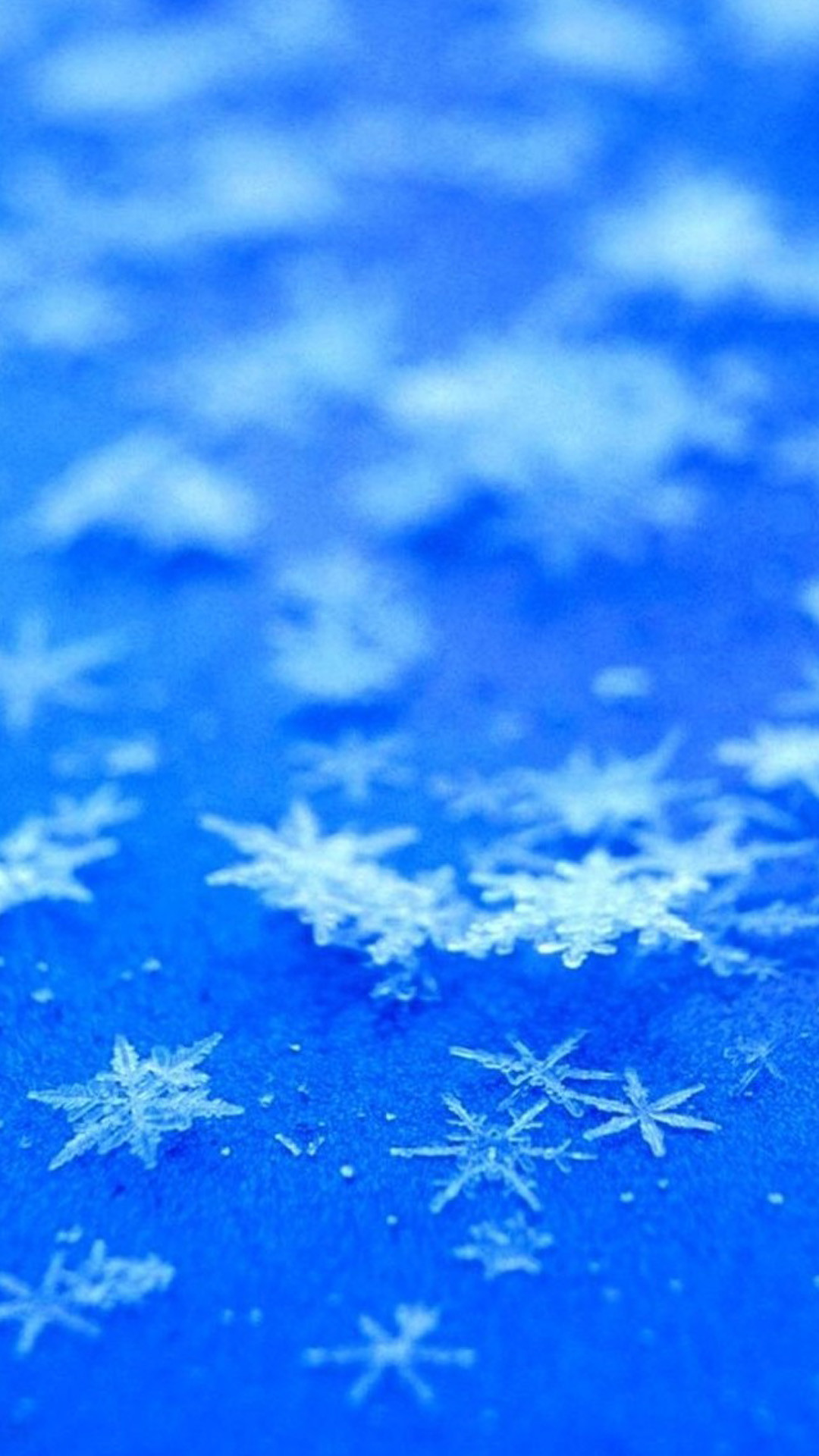 1080x1920 ... Abstract Icy Snowflake Background iPhone 8 wallpaper.