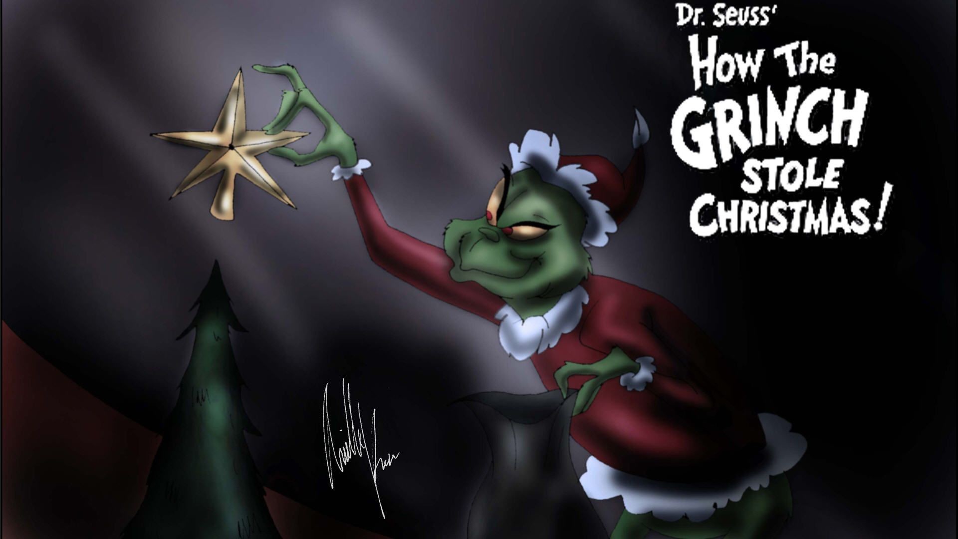 1920x1080  How The Grinch Stole Christmas Wallpaper 
