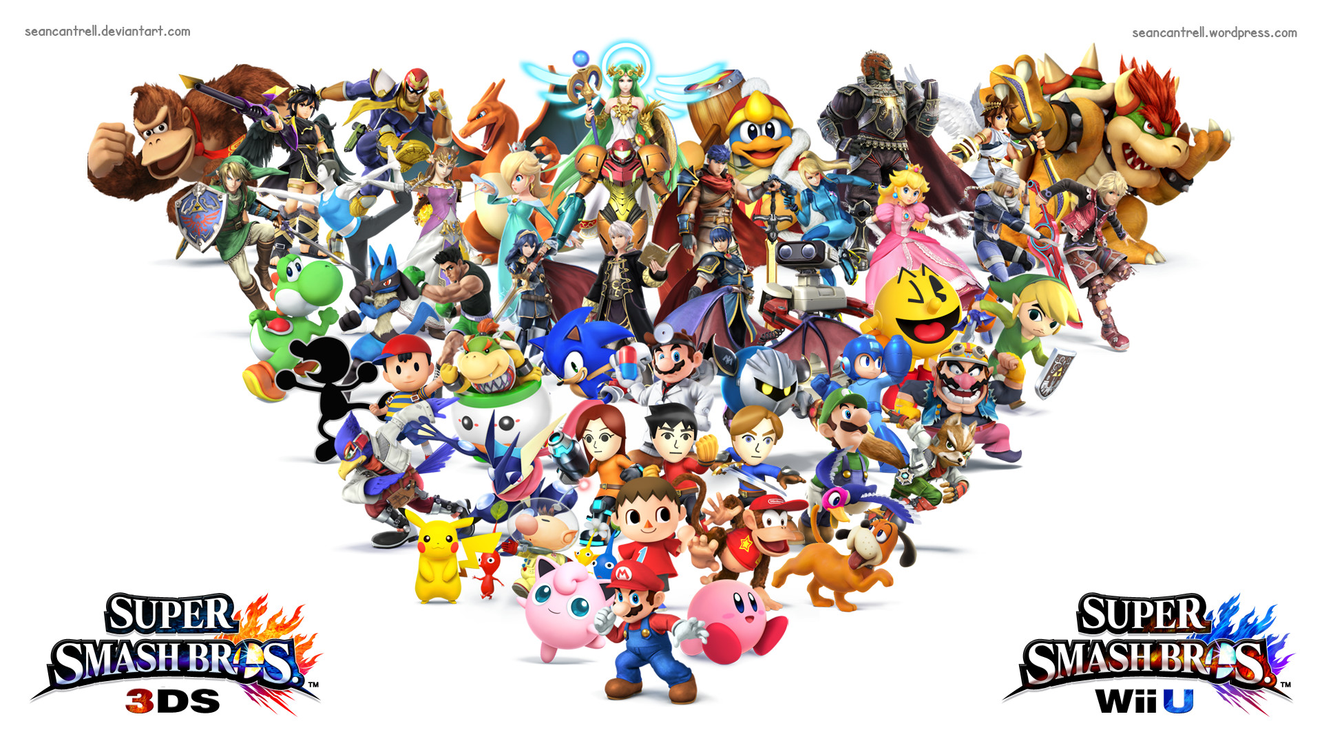 1920x1080 Super Smash Bros Wii U / 3DS Wallpaper