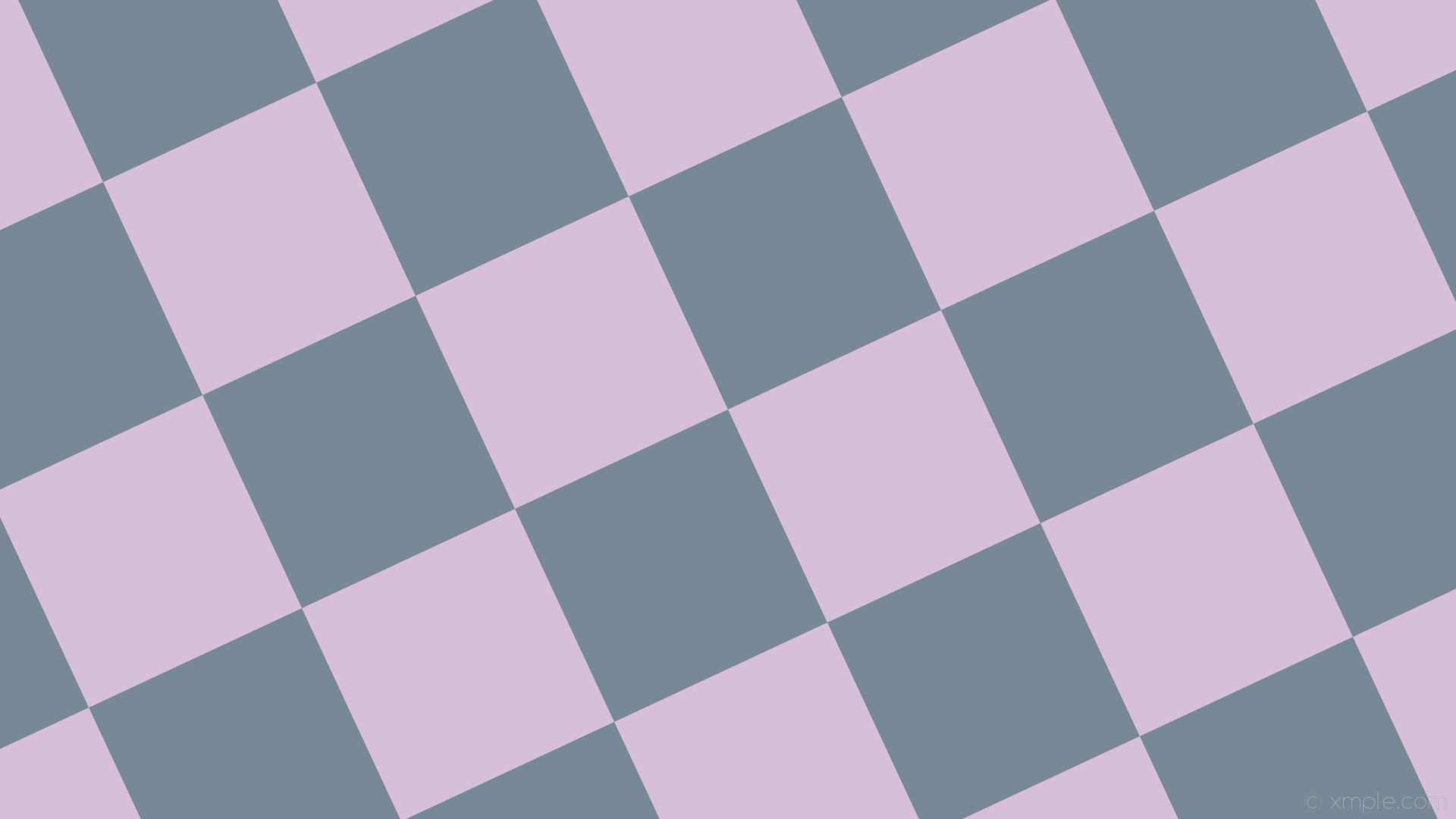1920x1080 wallpaper checkered purple squares grey thistle light slate gray #d8bfd8  #778899 diagonal 25Â°