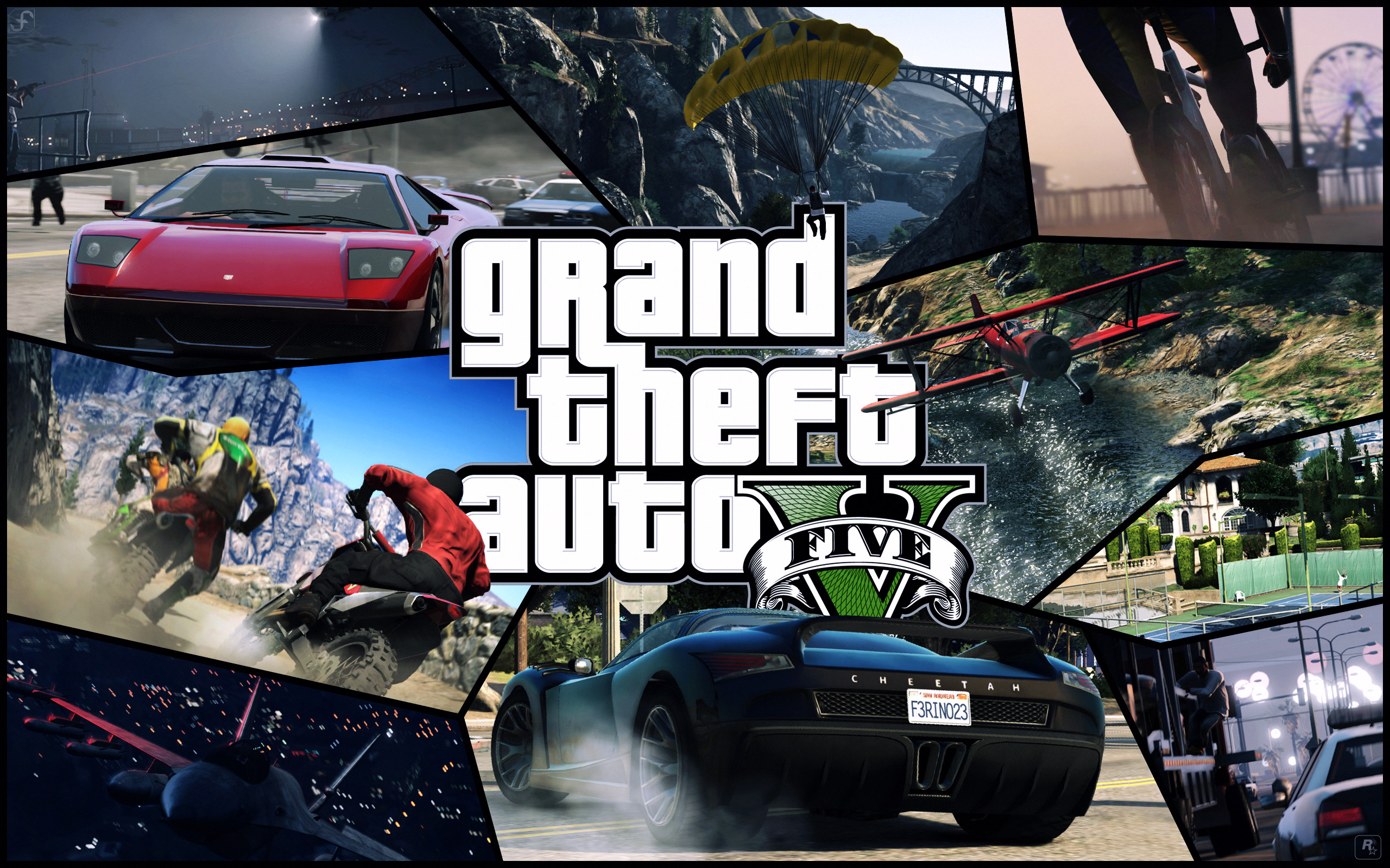 2560x1600 ... Top Collection of GTA 5 HD Wallpapers, Gta 5 Wallpaper Hd, Pack V.