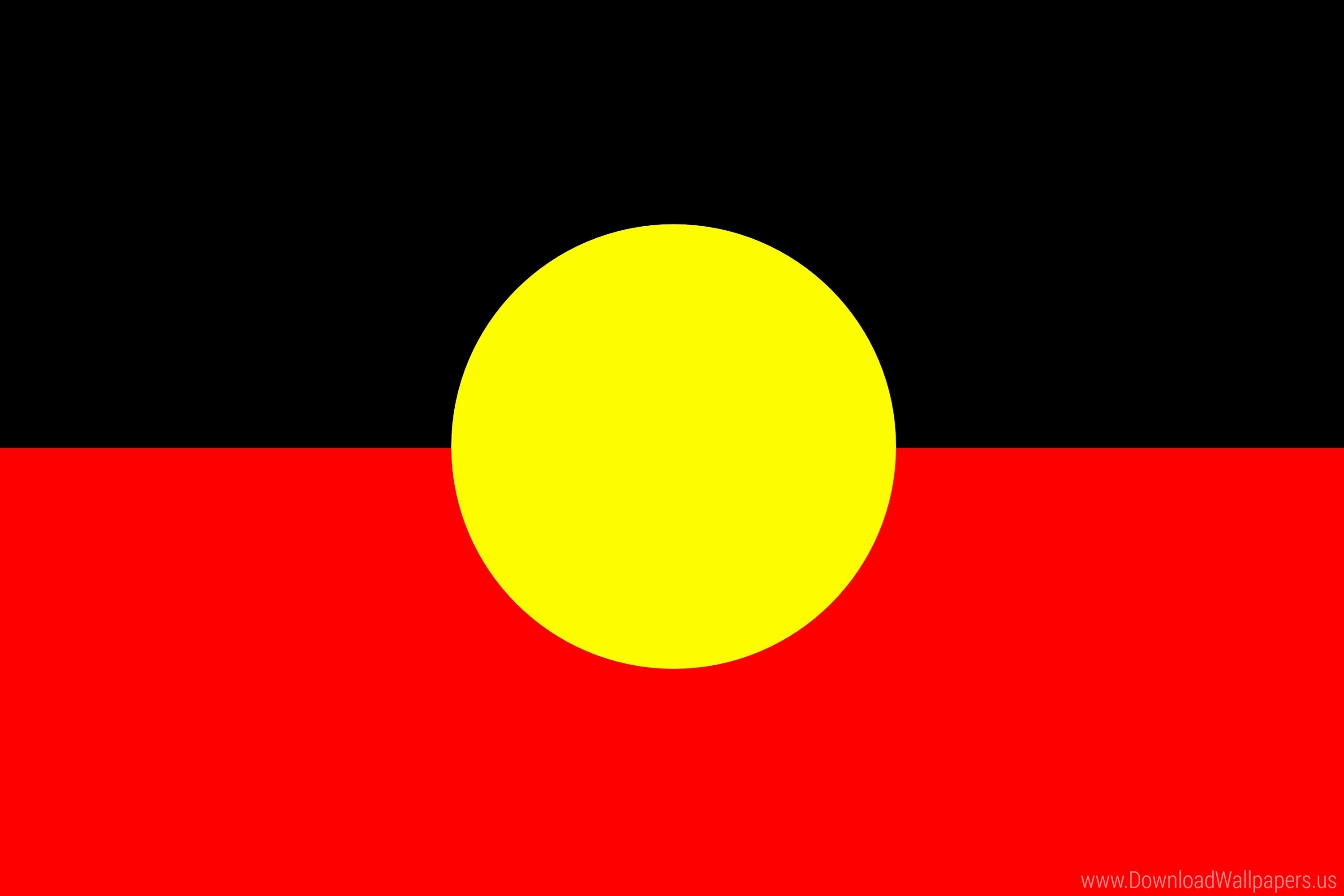 3000x2000 Australian Aboriginal Flag Wallpaper. Download Original Size ()