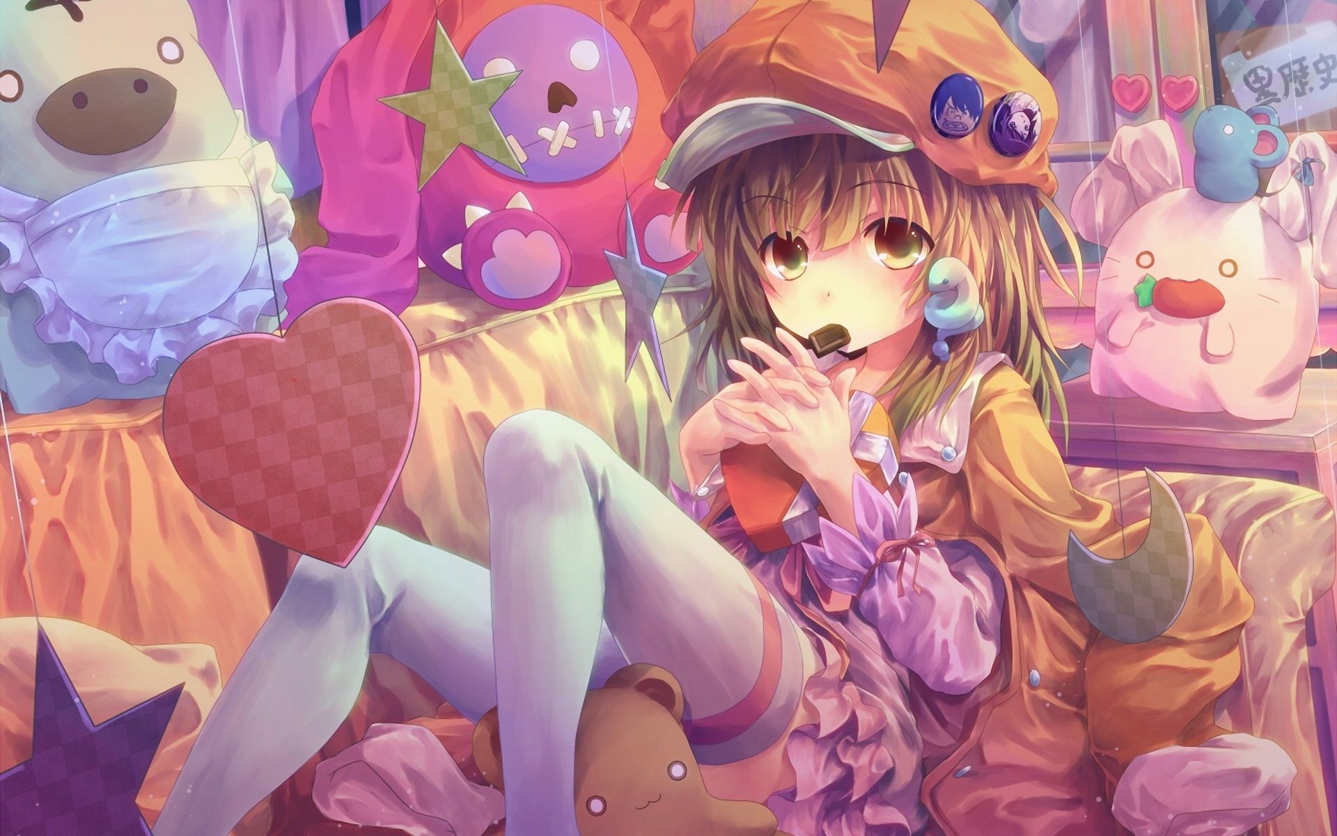 1920x1200 Download Cute Anime Girl HD 6293  px High Resolution .