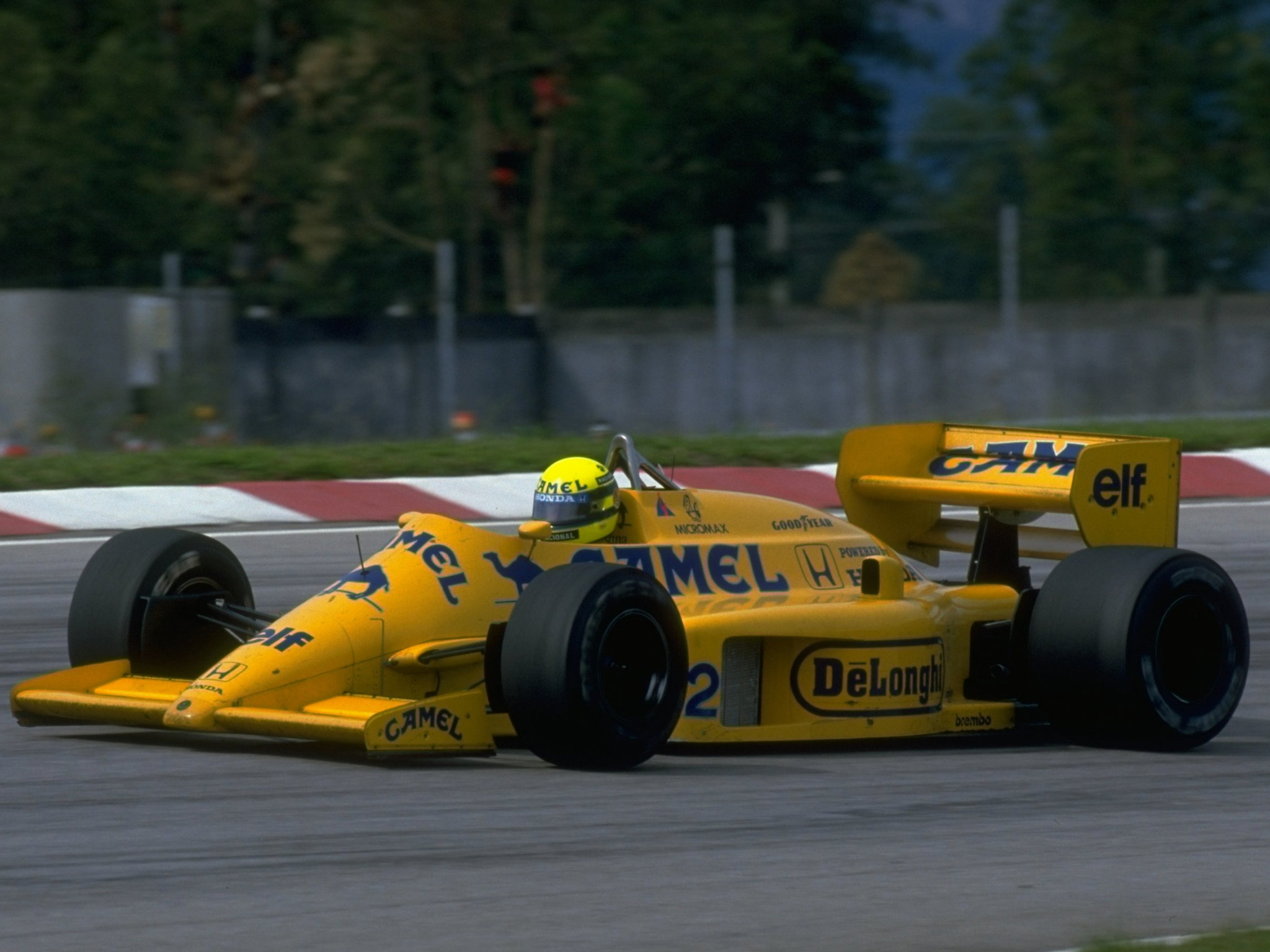 2048x1536 1987 Lotus 99T - Honda (Ayrton Senna)