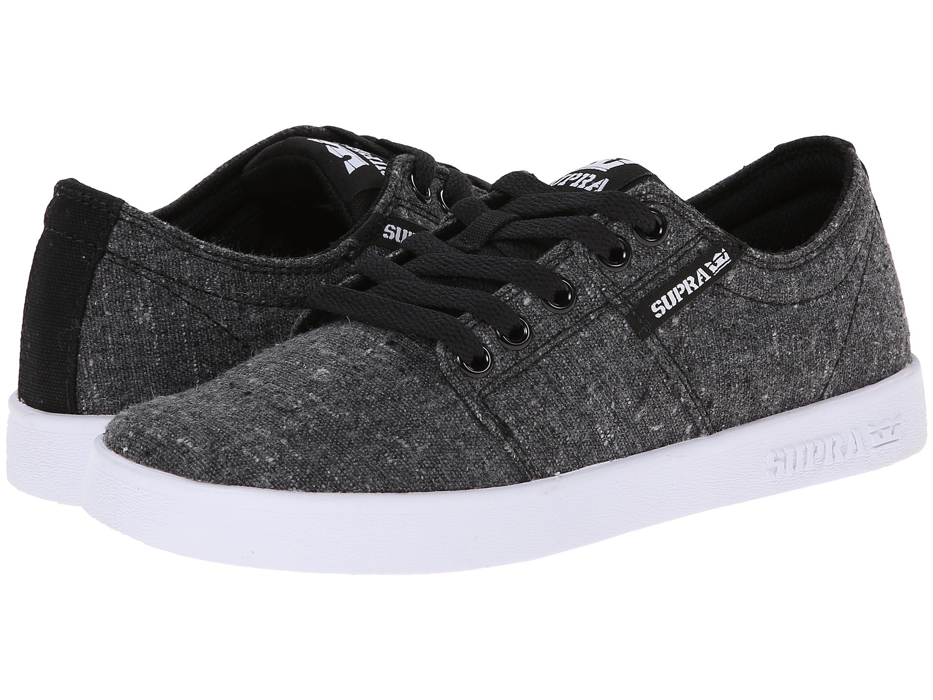 1920x1440 Charcoal Speckle/Black/White Supra Stacks II Shoes For sale,kids supra shoes