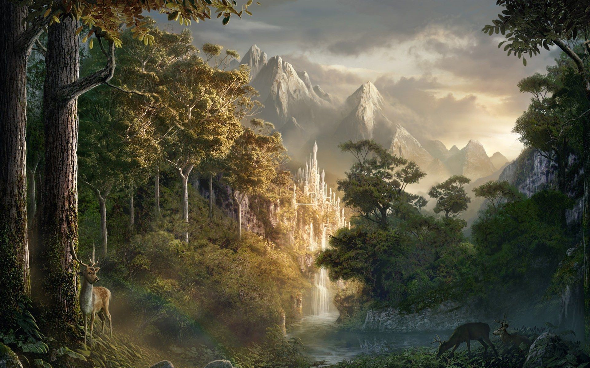 1920x1200 Other pictures of Fantasy Art Scenery: