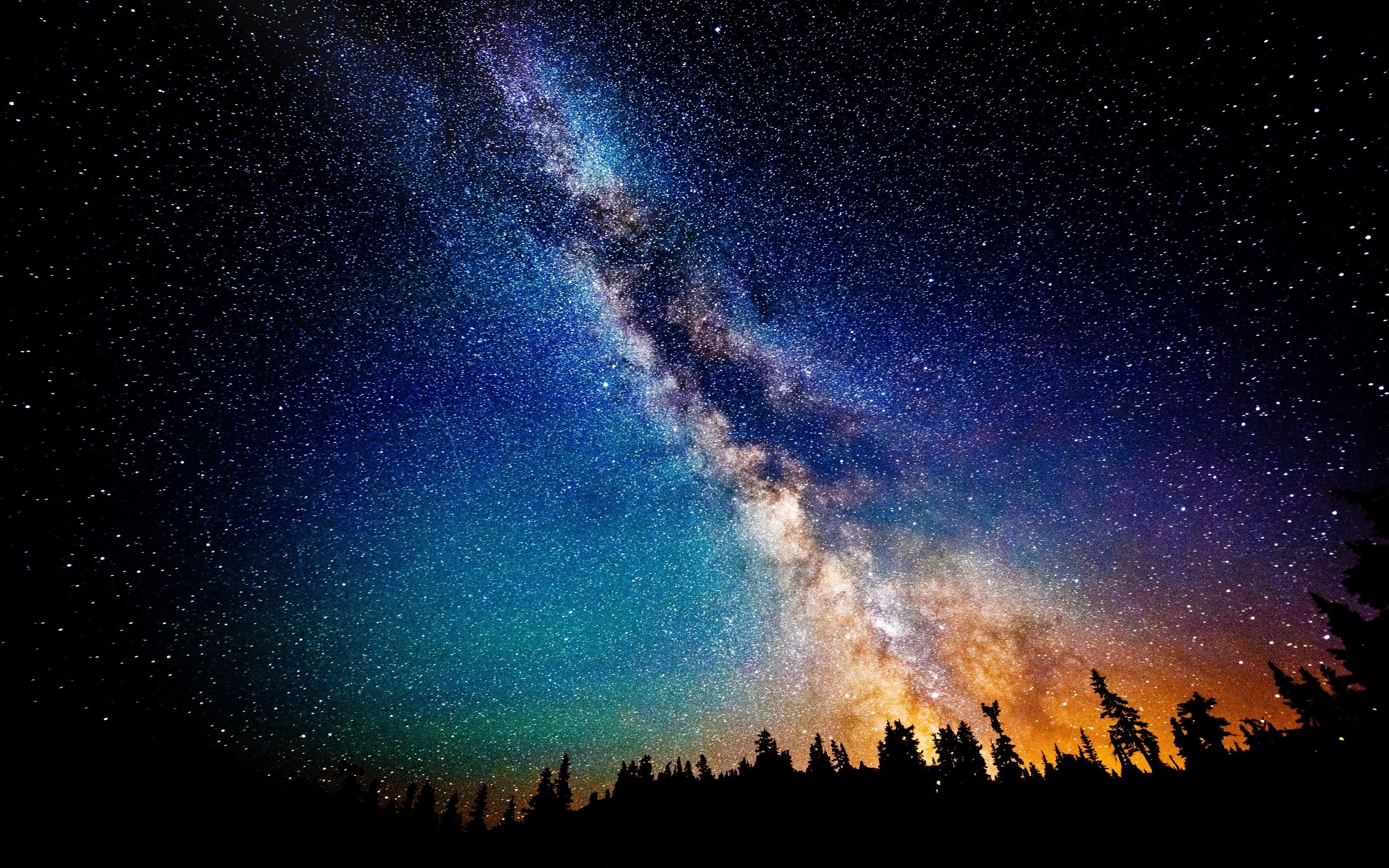 2560x1600 beautiful night sky wallpaper ...