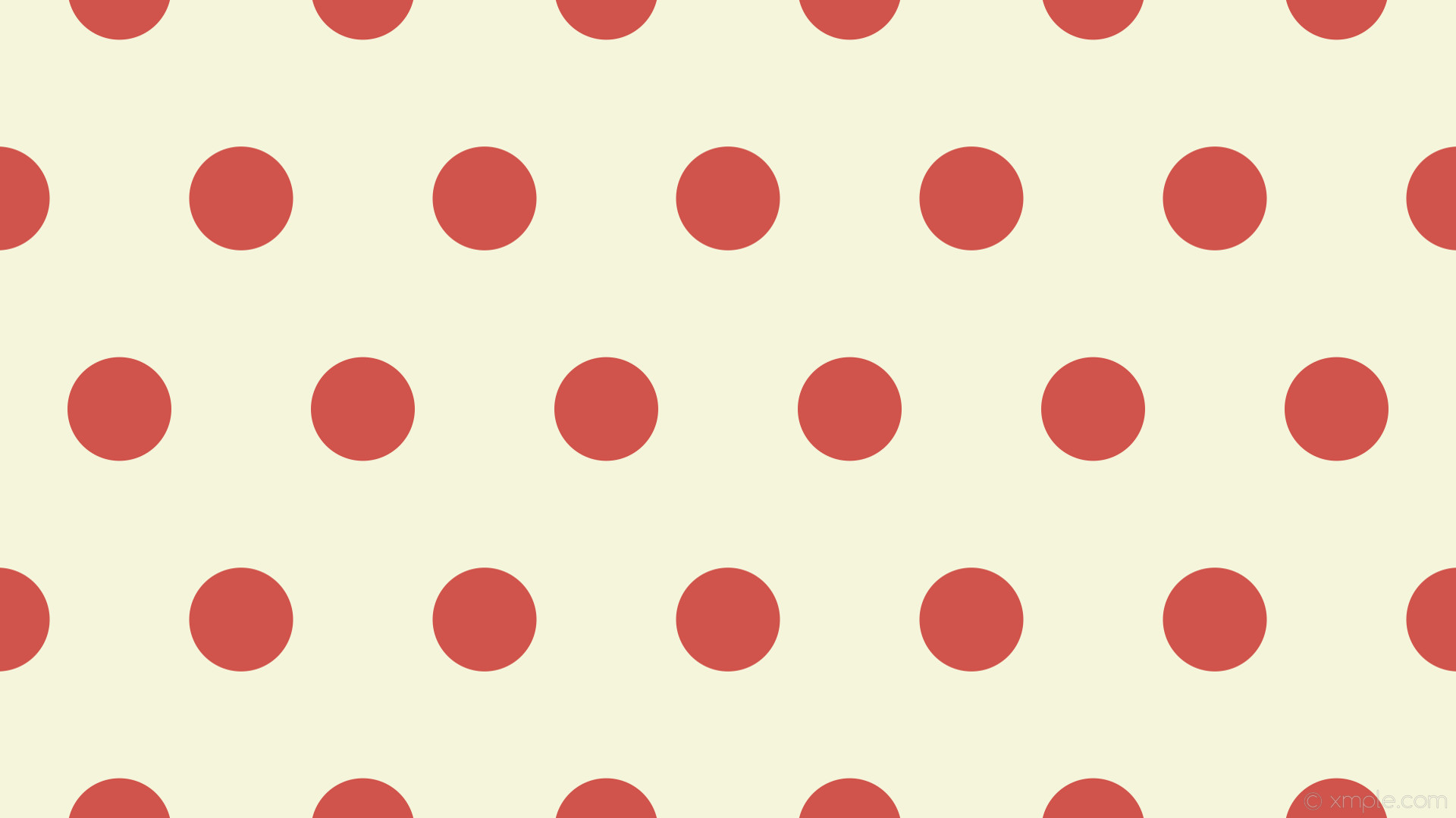 1920x1080 wallpaper polka dots white hexagon red beige #f5f5dc #d0544b 0Â° 137px 321px
