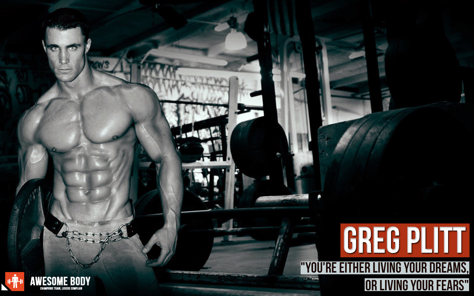 1920x1200 Greg Plitt Poster | Fitness Model Actor | Motivational wallpaper