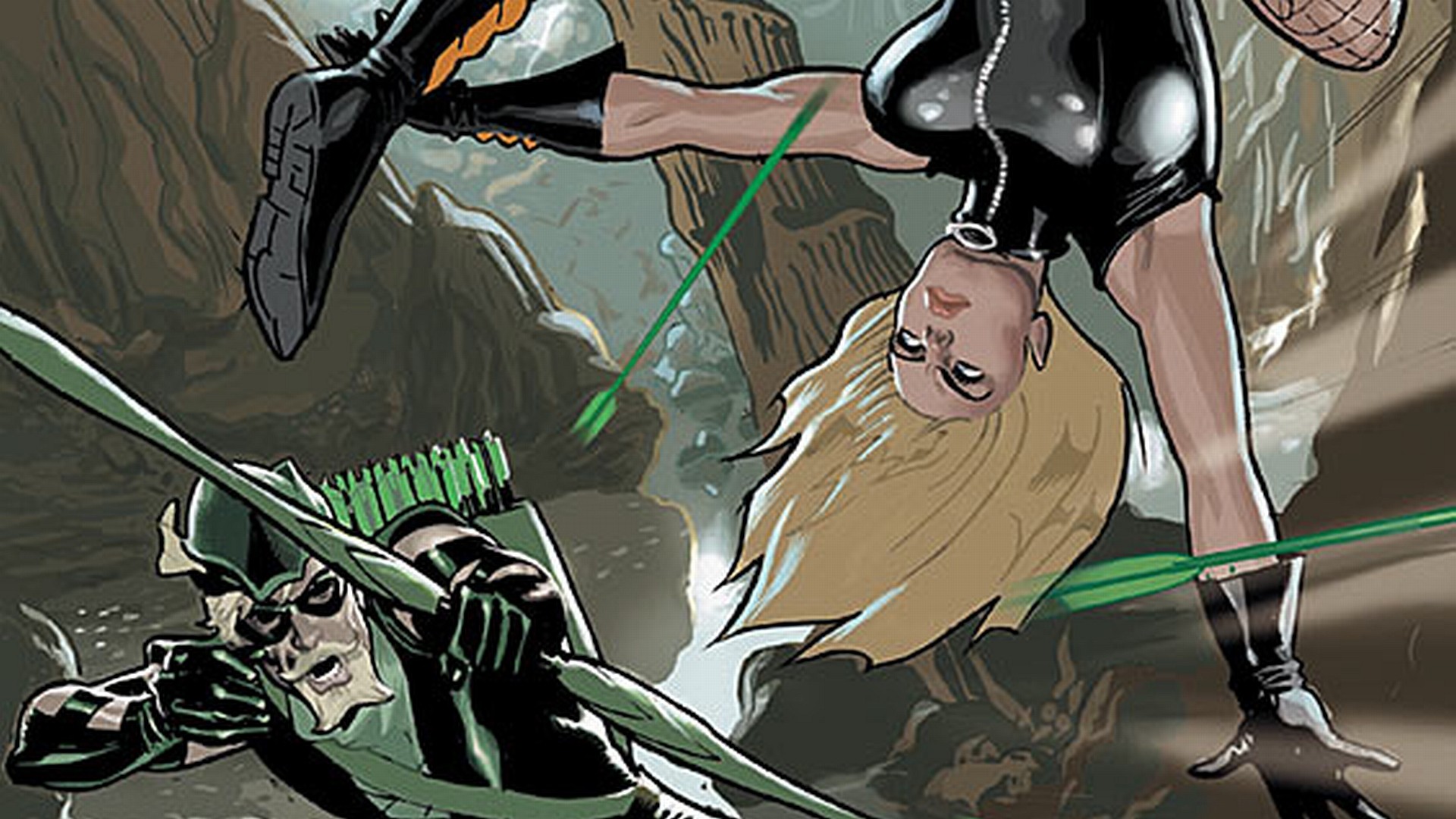 1920x1080 Comics - Justice League Green Arrow Wallpaper
