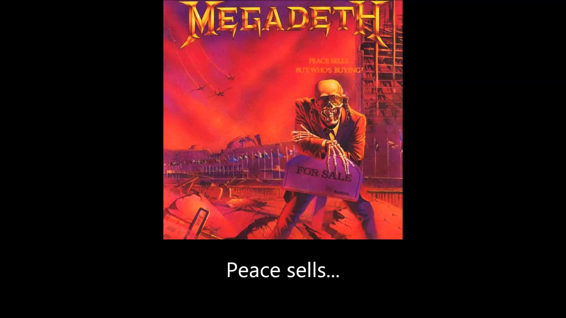 1920x1080 Megadeth - Peace Sells (Lyrics)