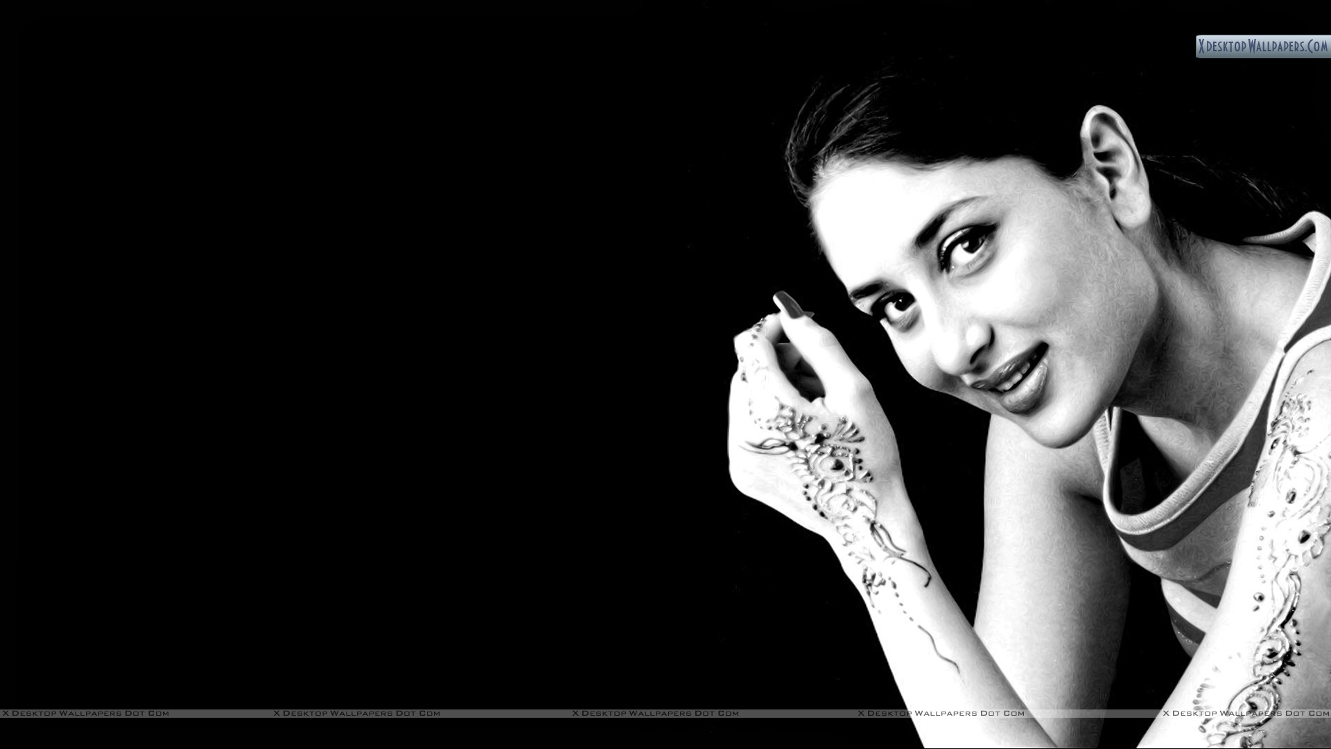1920x1080 Cute Kareena Kapoor Black And White Wallpaper Download 12 ...