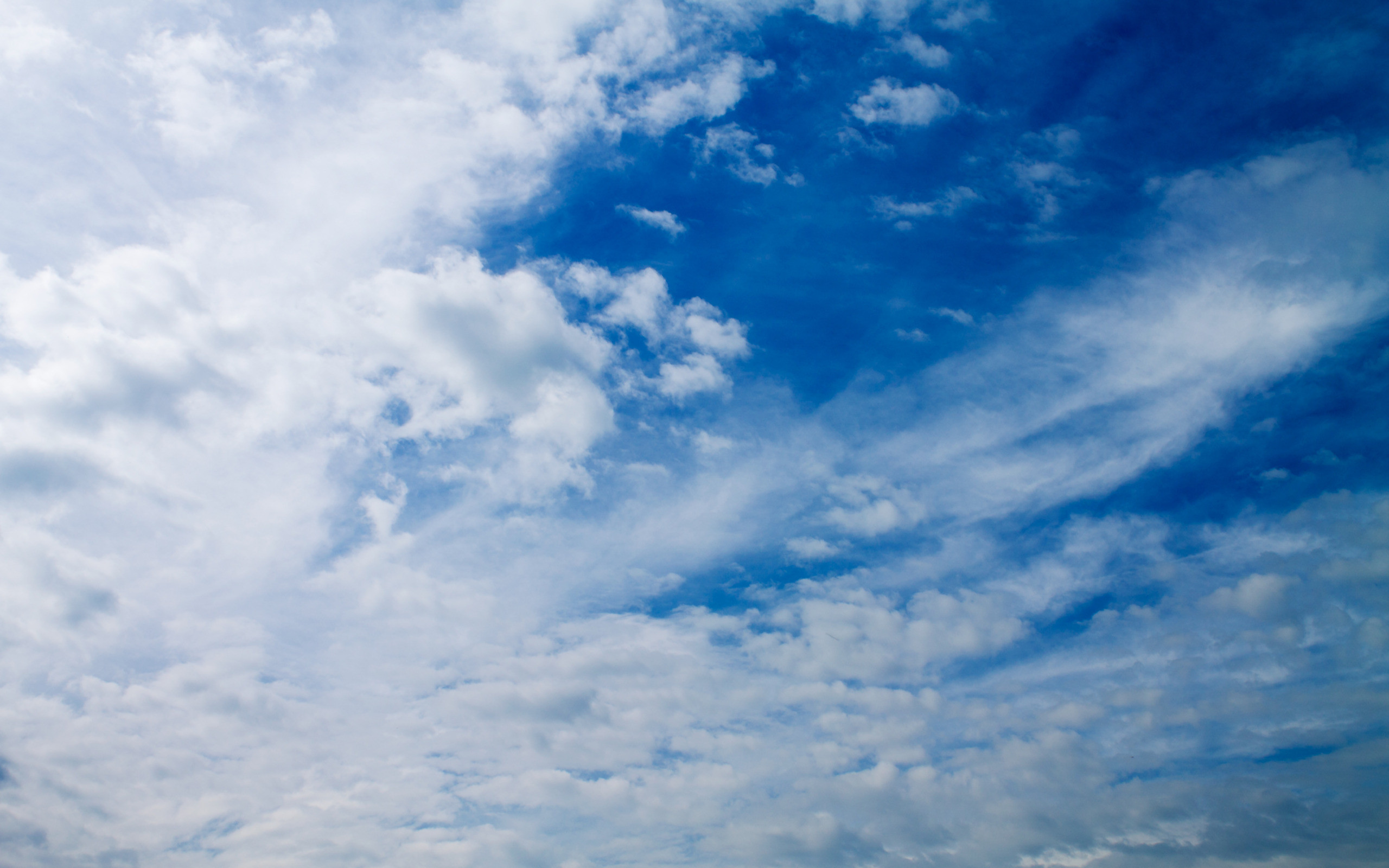 2560x1600 ... clouds on the blue sky HD Wallpaper  White ...