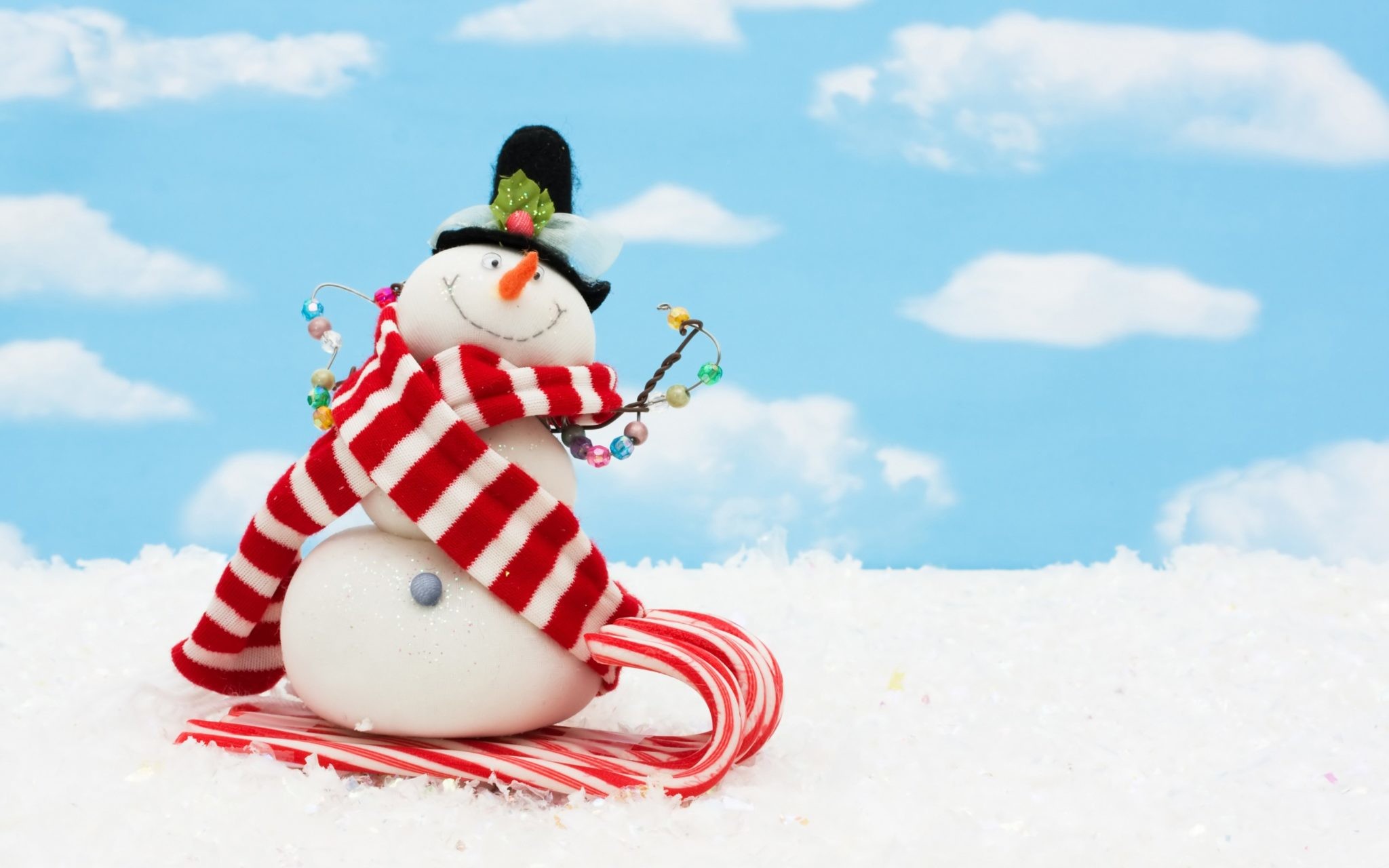 2048x1280 Holidays Christmas Snowman Wallpapers, Images, HD