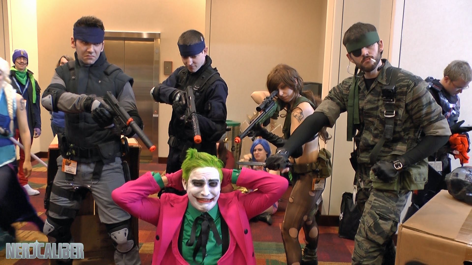 1920x1080 Solid Snakes, Big Boss and Quiet! Metal Gear Solid Cosplay at Gen Con 2014  - YouTube