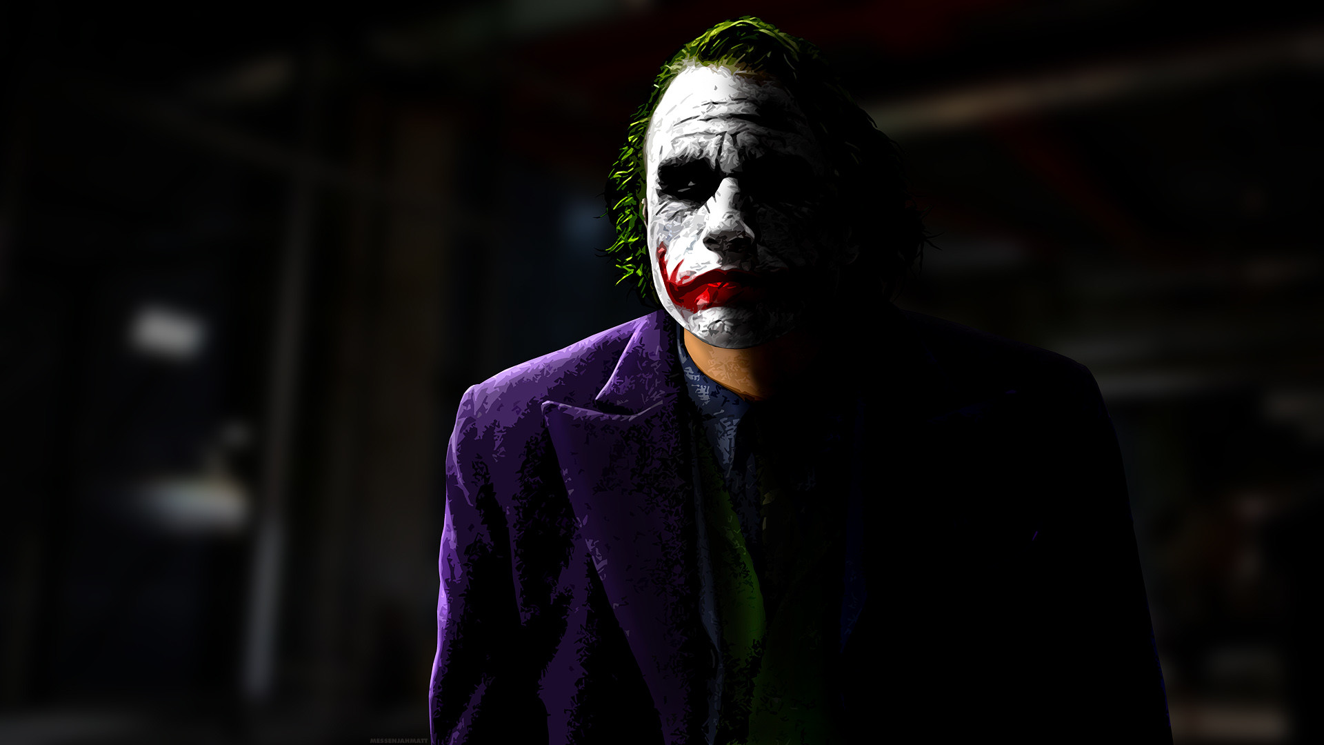 1920x1080 The Joker - The Dark Knight wallpaper