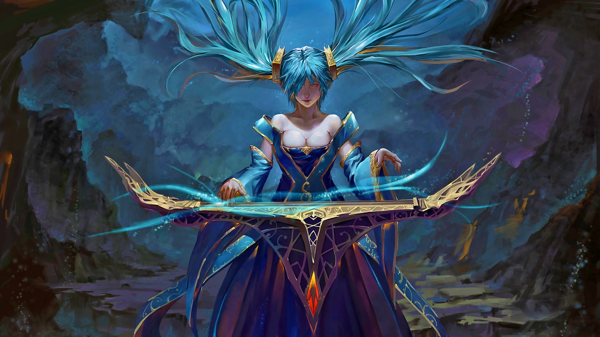 1920x1080  84 Sona (League Of Legends) HD Wallpapers | Backgrounds -  Wallpaper Abyss