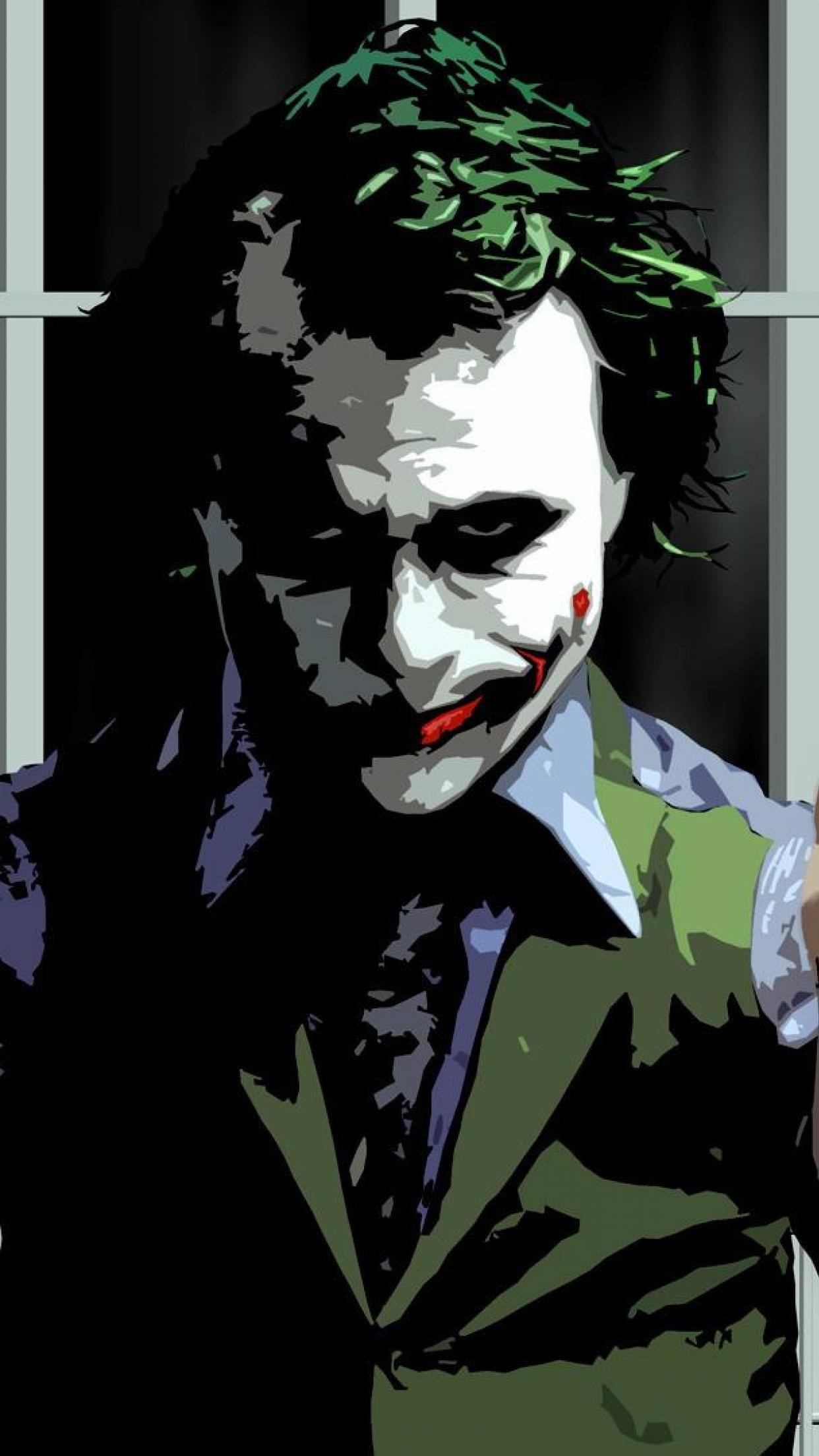 1242x2208 Jared Leto Joker Wallpaper