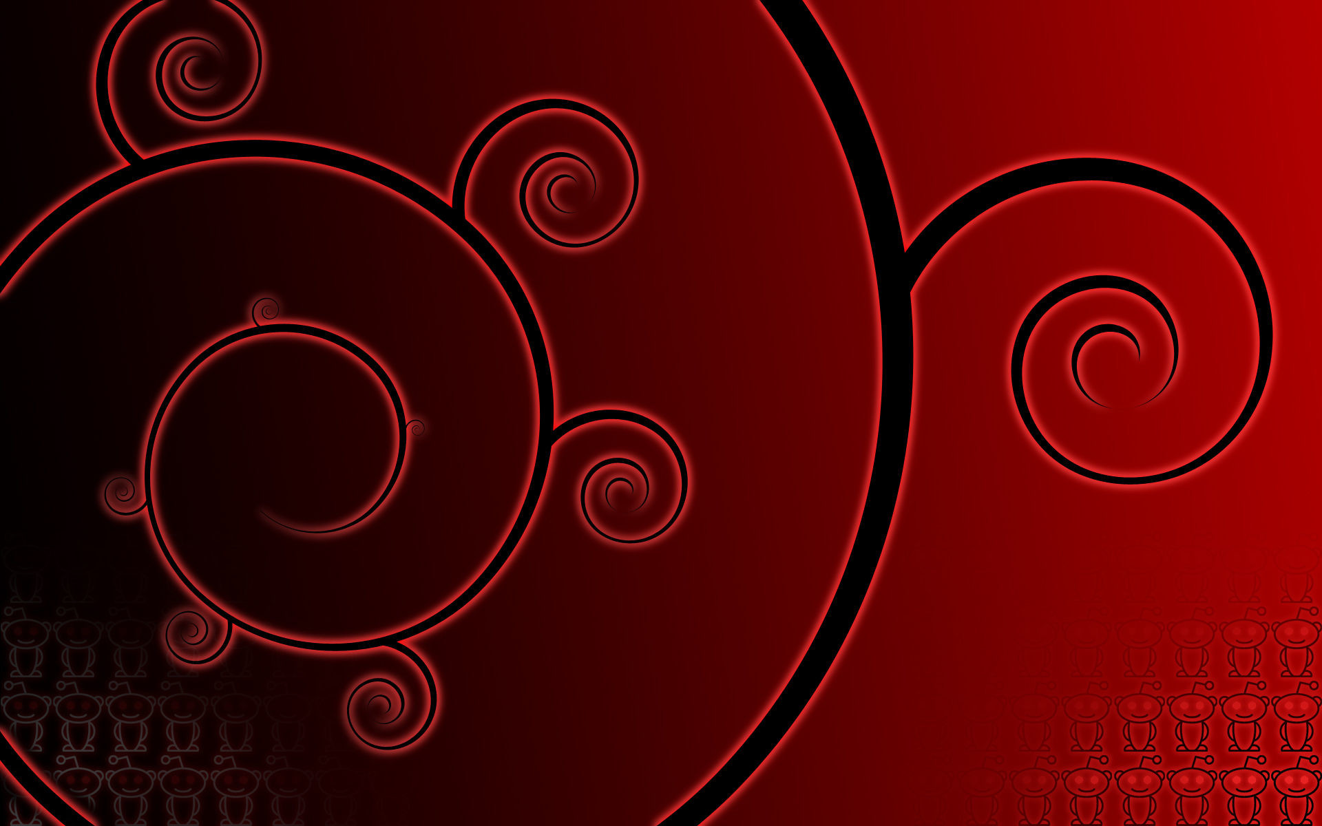 1920x1200 Reddit Red Swirl wallpaper - 658860
