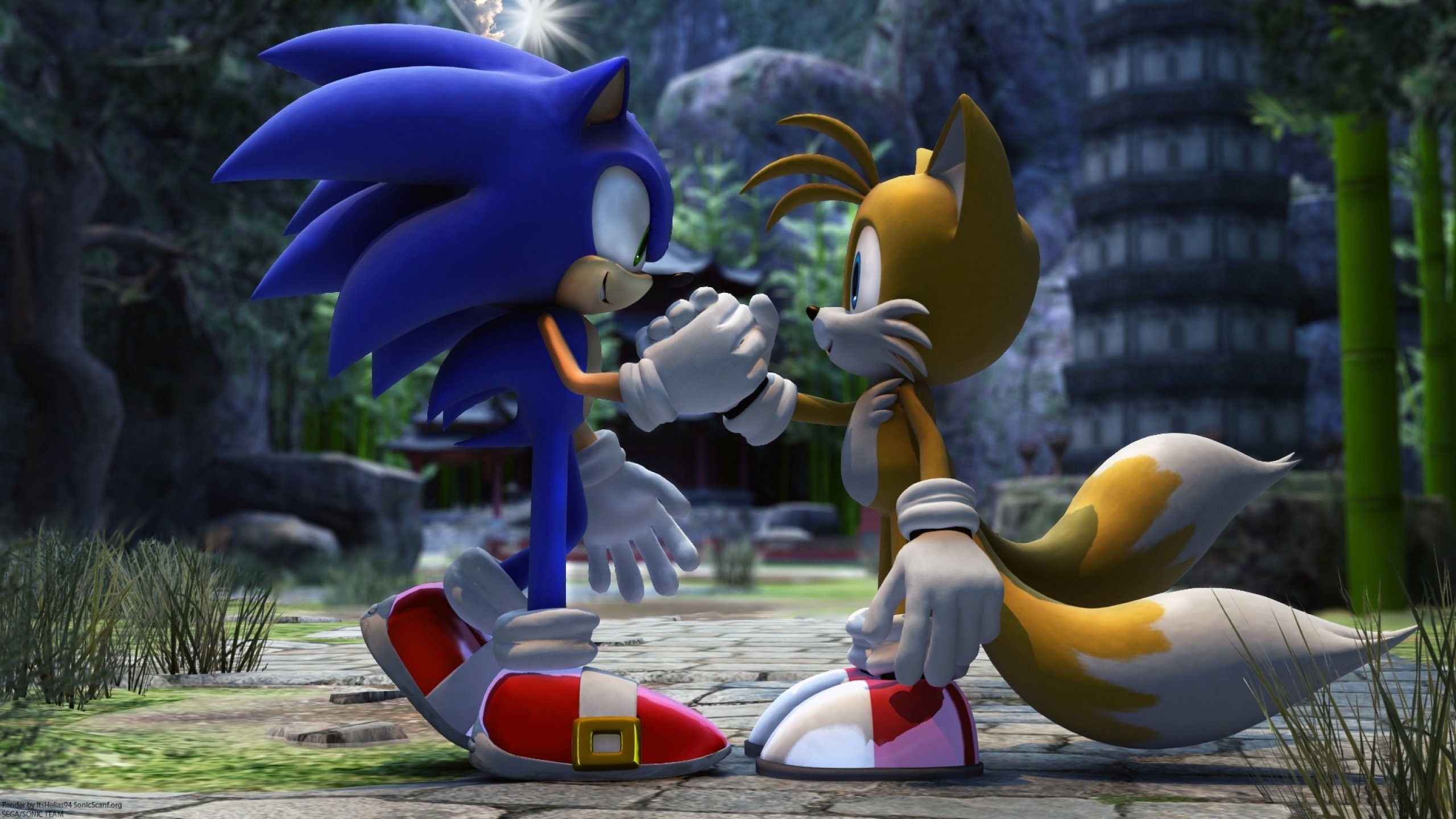 2560x1440 Sonic The Hedgehog And Tails.
