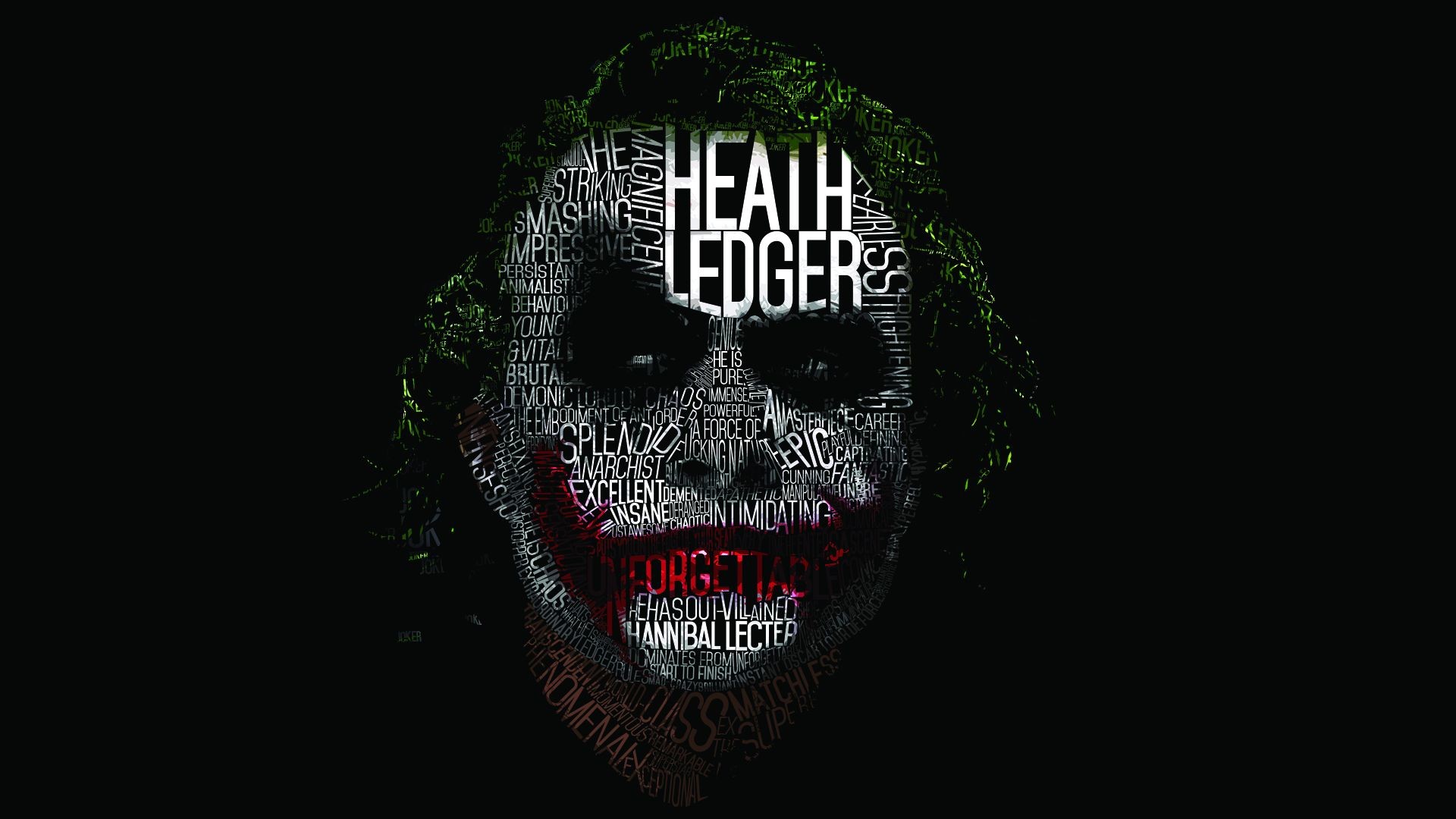 1920x1080 Heath Ledger Joker Wallpaper HD