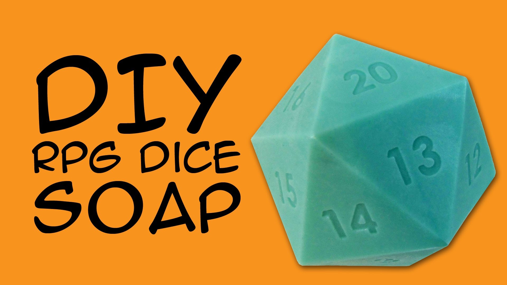 1920x1080 DIY SOAP - d20 RPG Dice Soap Craft: (RPG Fandom) a CraftyMcFangirl.com  Tutorial