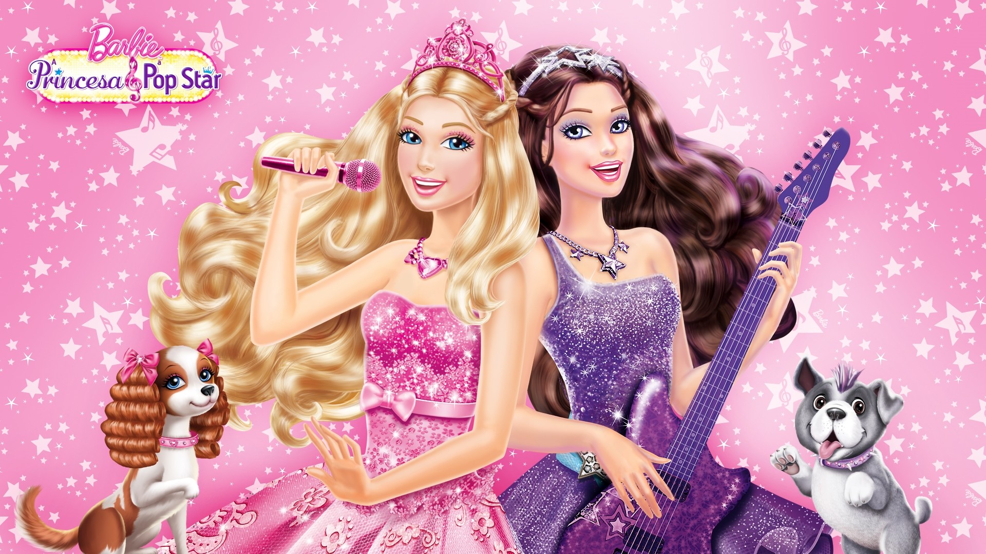 1920x1080 pin Barbie clipart background #3