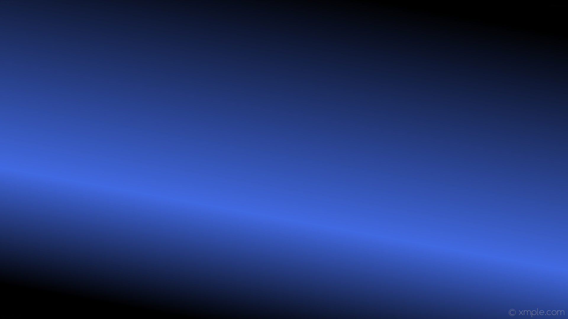 1920x1080 wallpaper linear black highlight blue gradient royal blue #000000 #4169e1  240Â° 33%