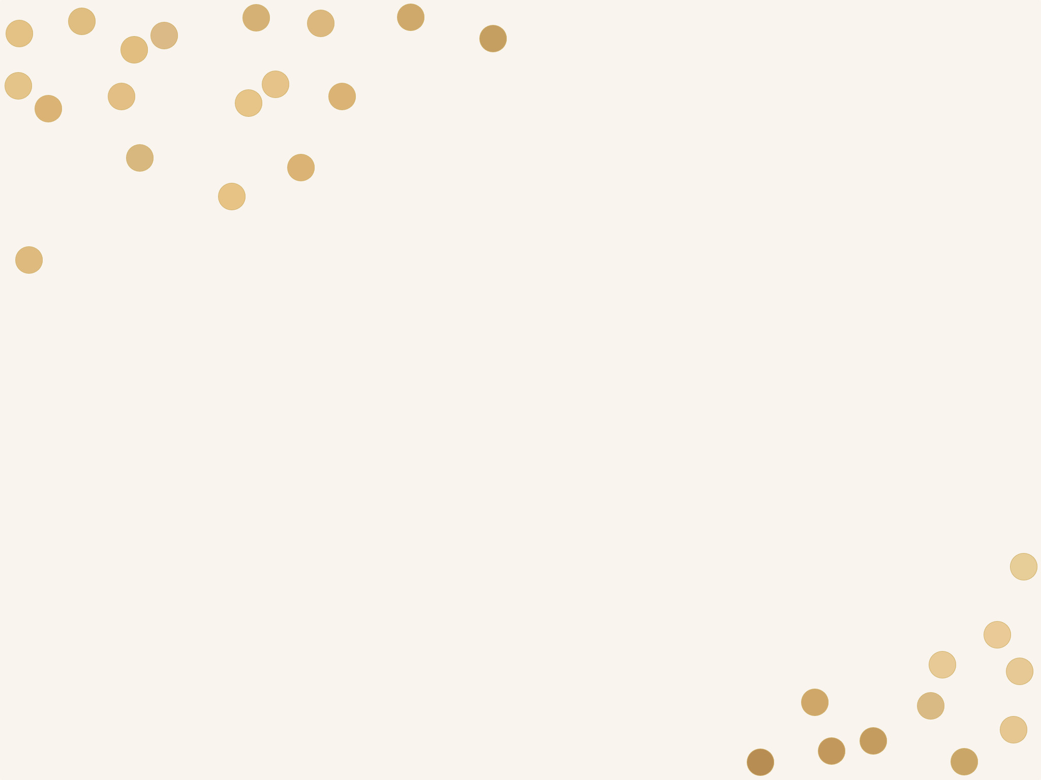2048x1536 Gold Polka Dot Desktop Background images