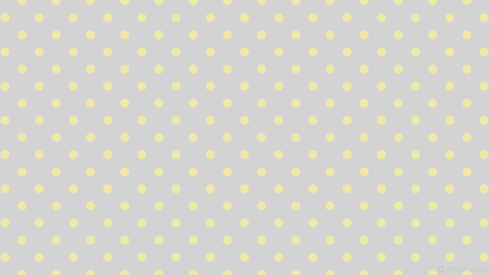 1920x1080 wallpaper grey dots spots polka yellow light gray pale goldenrod #d3d3d3  #eee8aa 225Â°