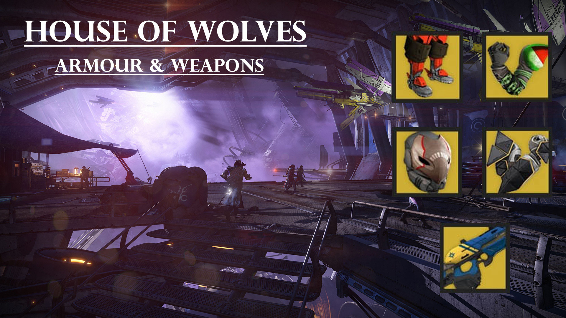 1920x1080 Destiny: House of Wolves DLC – New Exotic Armour and Weapons