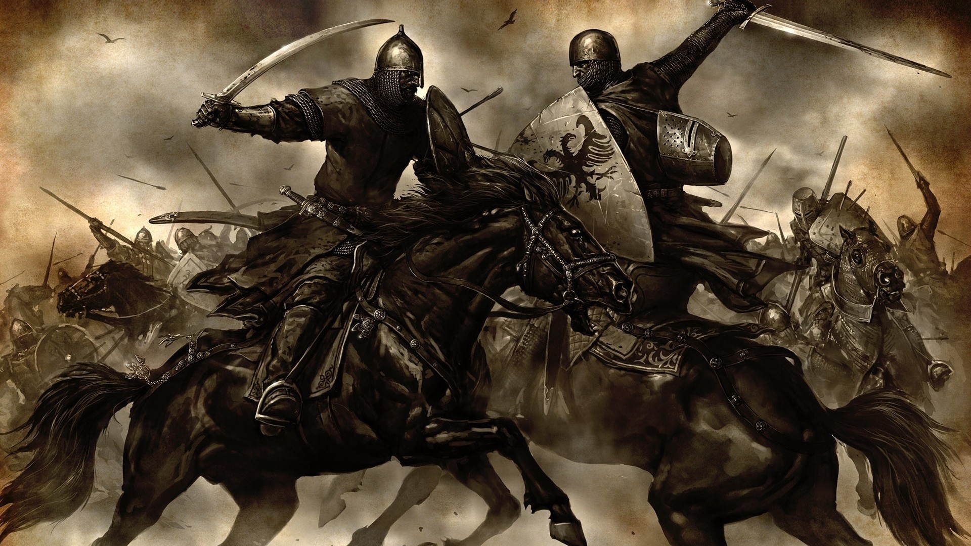 1920x1080 Fantasy Medieval Battle Art