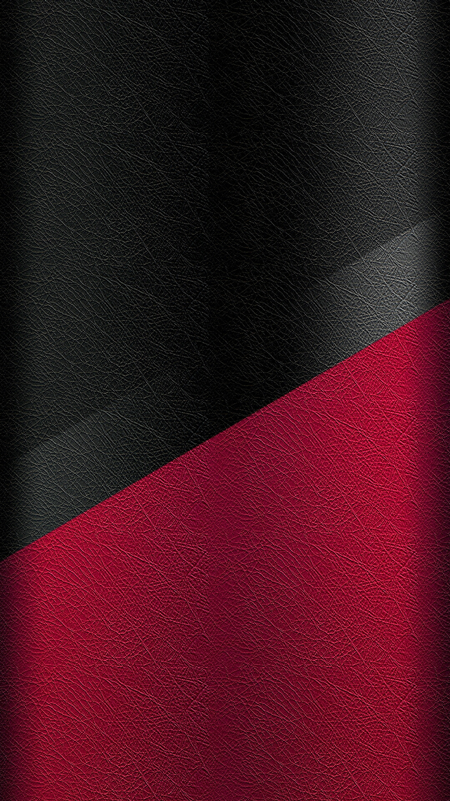 1440x2560 Dark Edge Wallpaper 05 - Black and Red Leather Pattern - HD Wallpapers