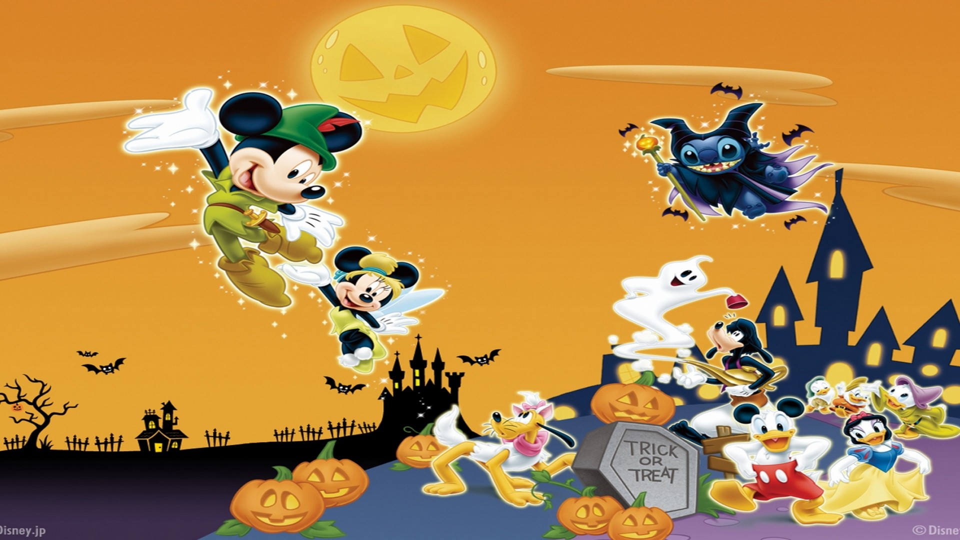 1920x1080 Download Disney Halloween HD Pictures.