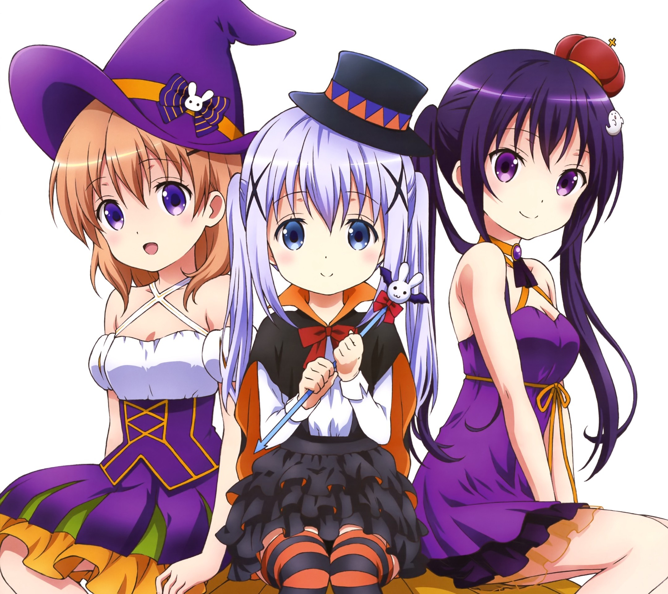 2160x1920 Halloween anime 2015 wallpaper for Android 