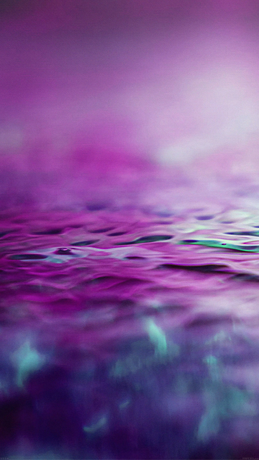 1080x1920 Abstract Flower Purple Water Blur Background iPhone 6 wallpaper