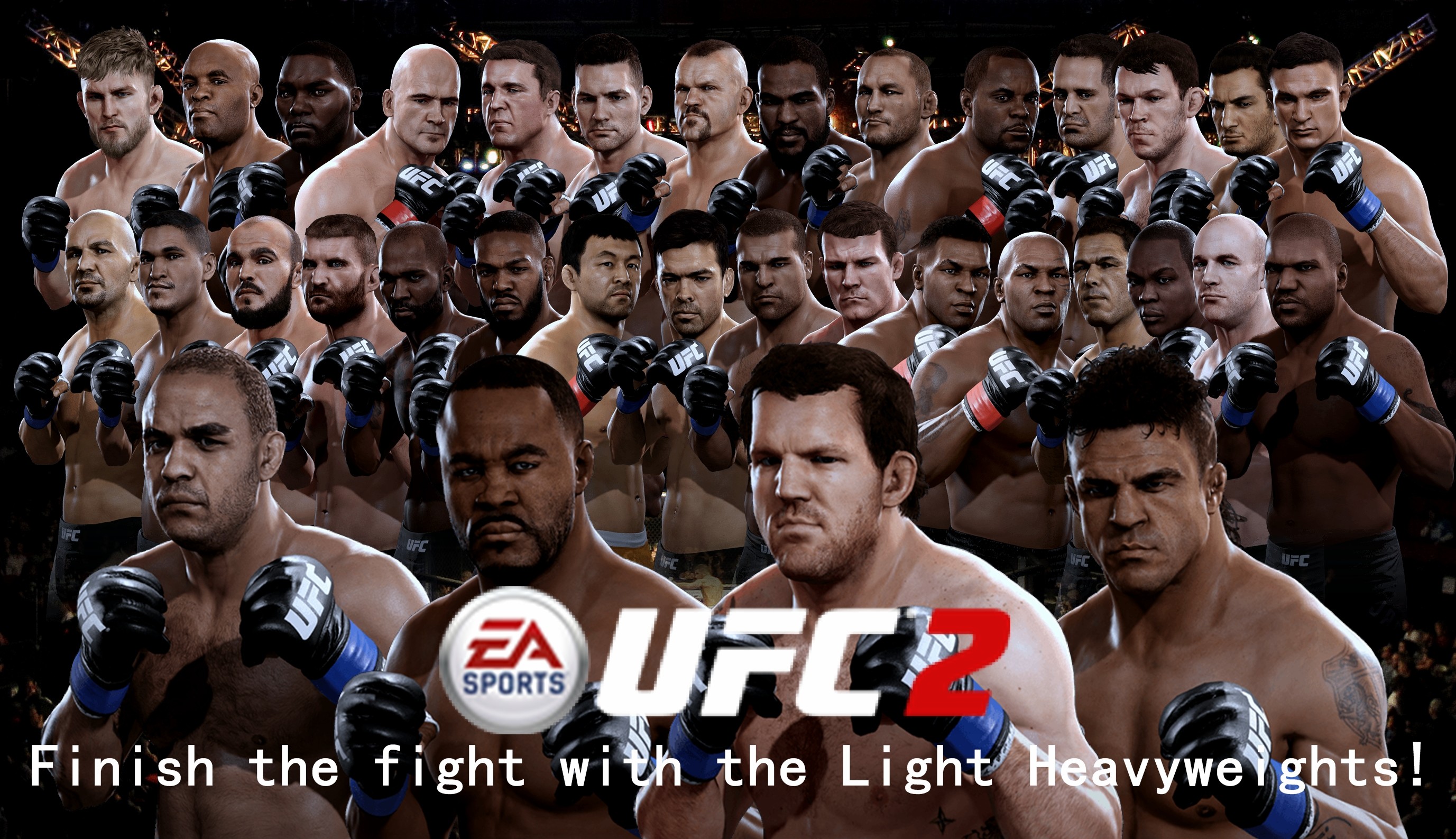 2754x1587 ... EA Sports UFC 2 Light Heavyweights wallpaper by yoink13